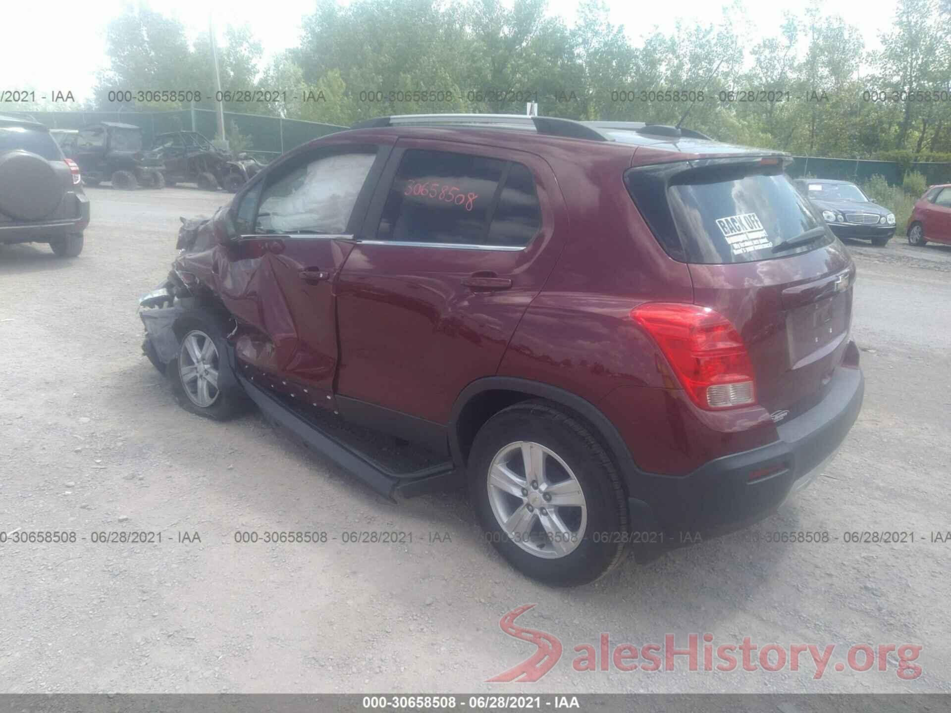 3GNCJLSBXGL217375 2016 CHEVROLET TRAX