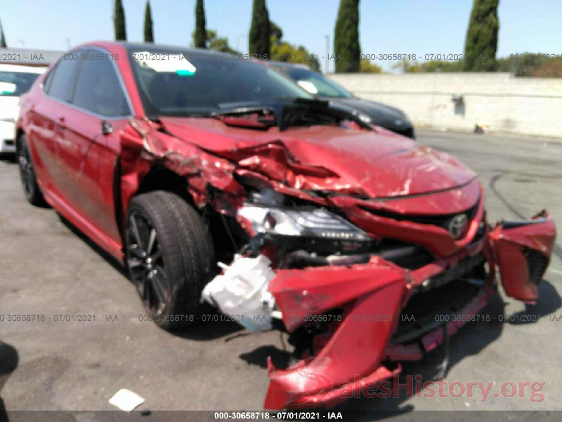 4T1B61HK7KU218396 2019 TOYOTA CAMRY