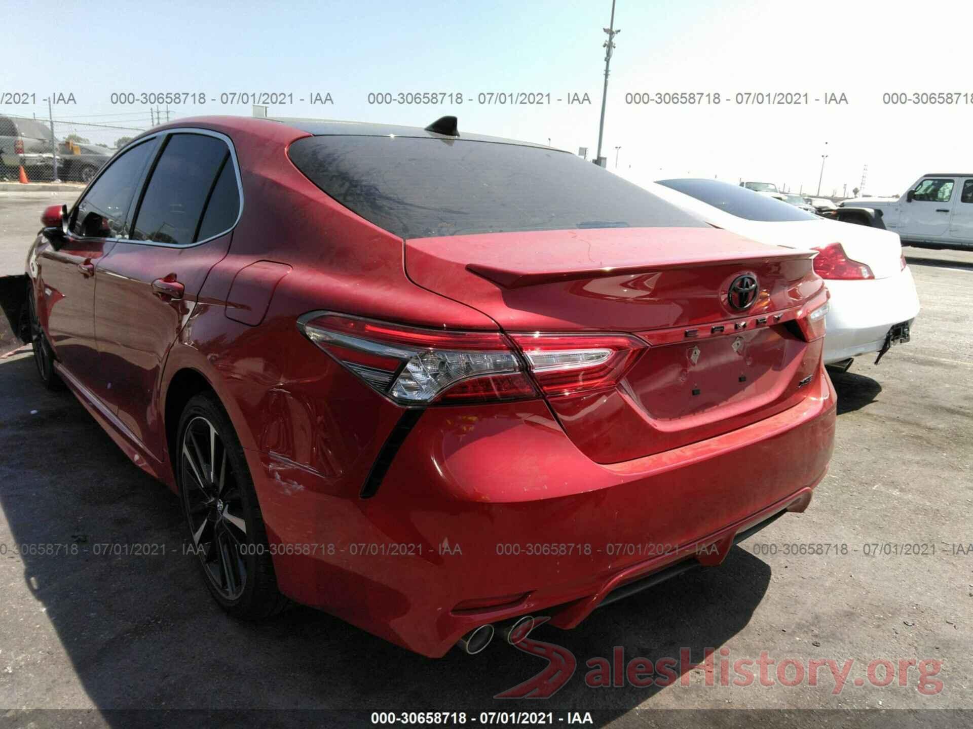 4T1B61HK7KU218396 2019 TOYOTA CAMRY