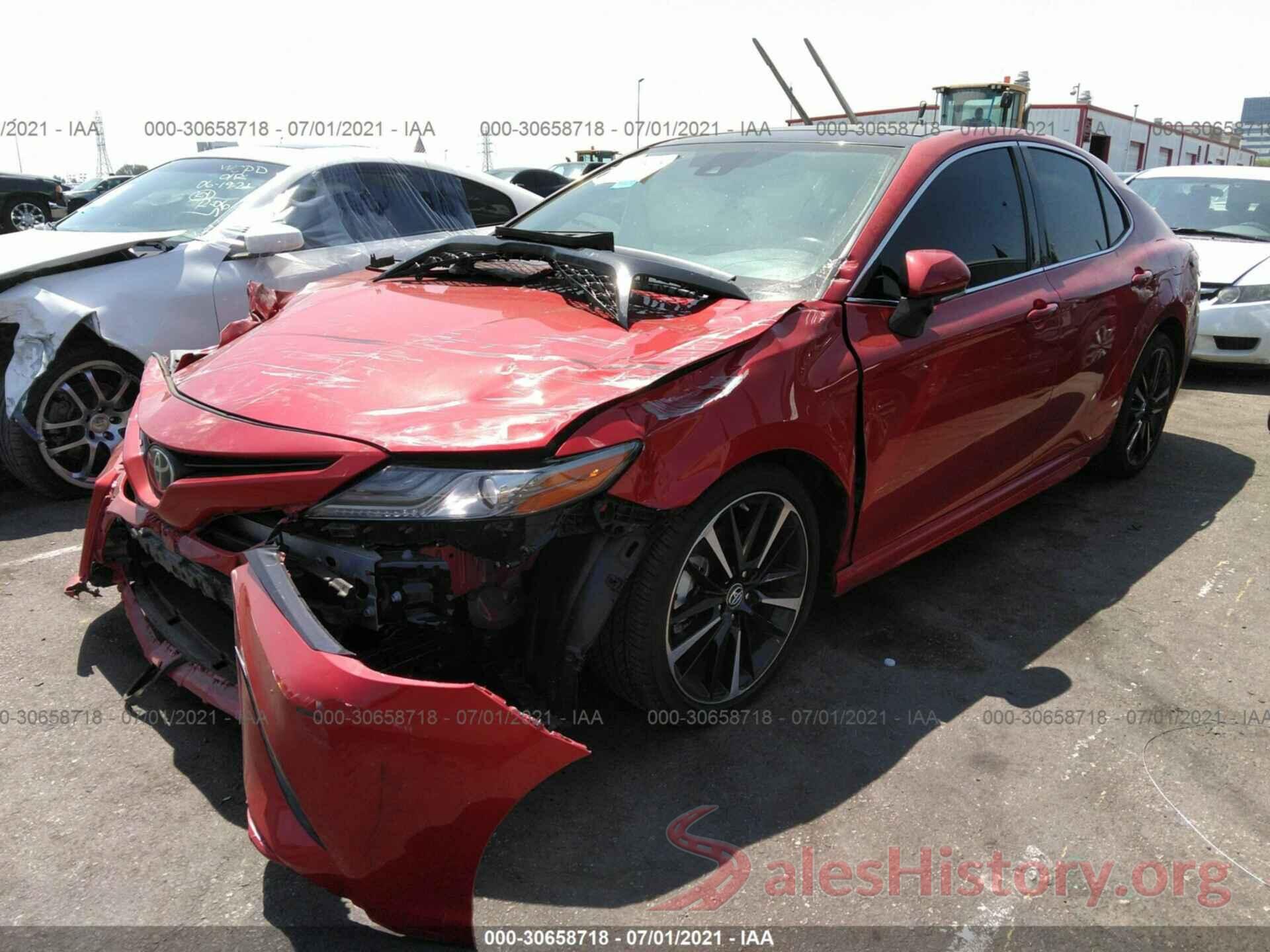 4T1B61HK7KU218396 2019 TOYOTA CAMRY