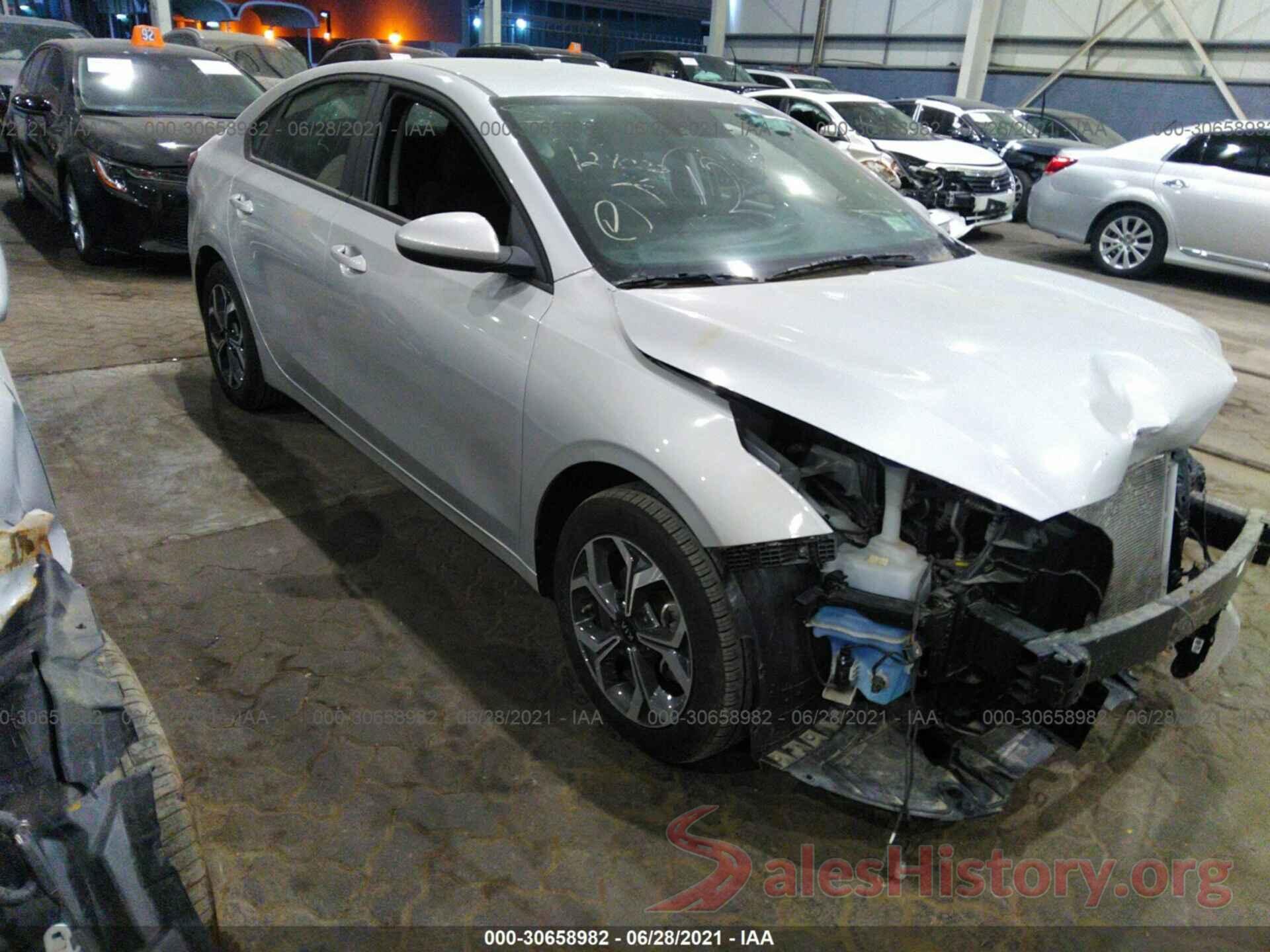 3KPF24AD8LE183768 2020 KIA FORTE