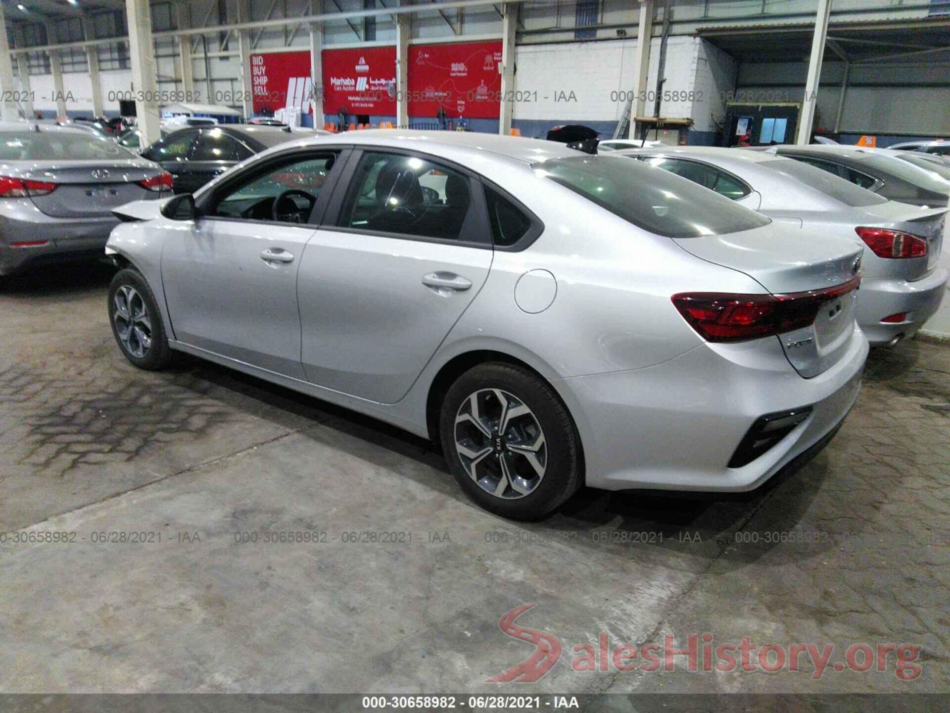 3KPF24AD8LE183768 2020 KIA FORTE