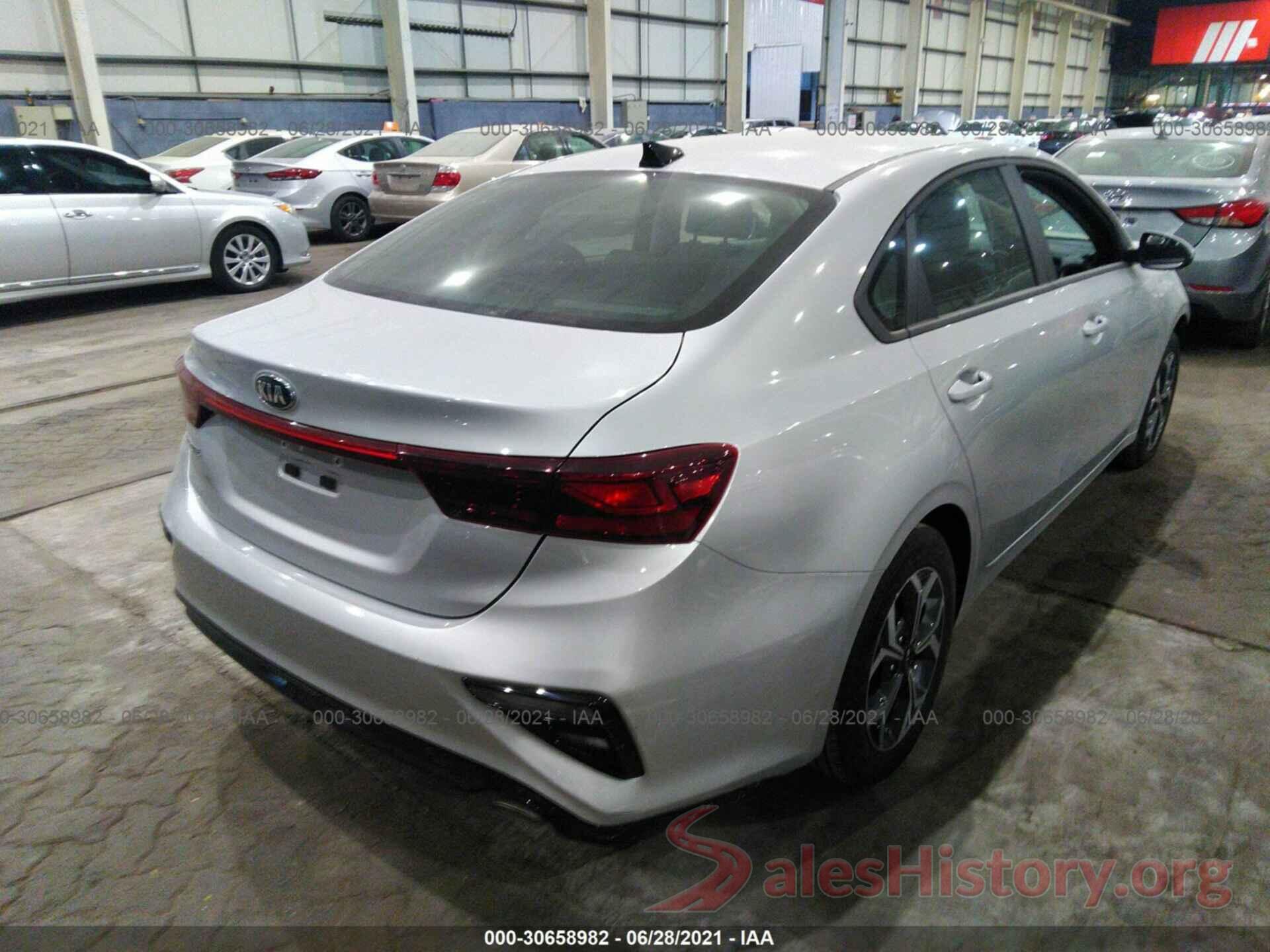 3KPF24AD8LE183768 2020 KIA FORTE