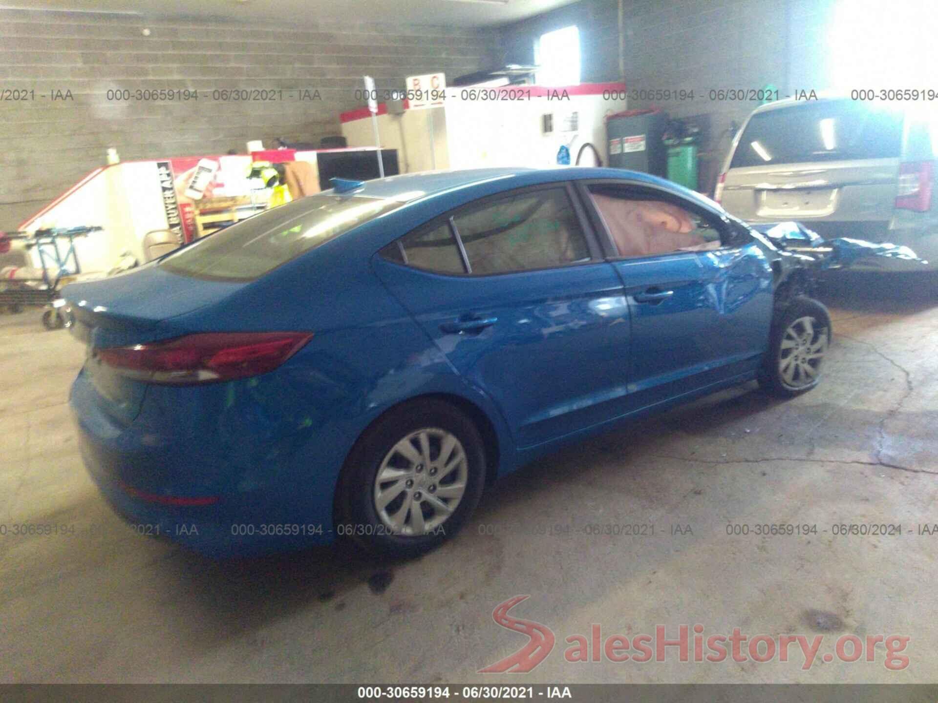 KMHD74LF0HU393194 2017 HYUNDAI ELANTRA