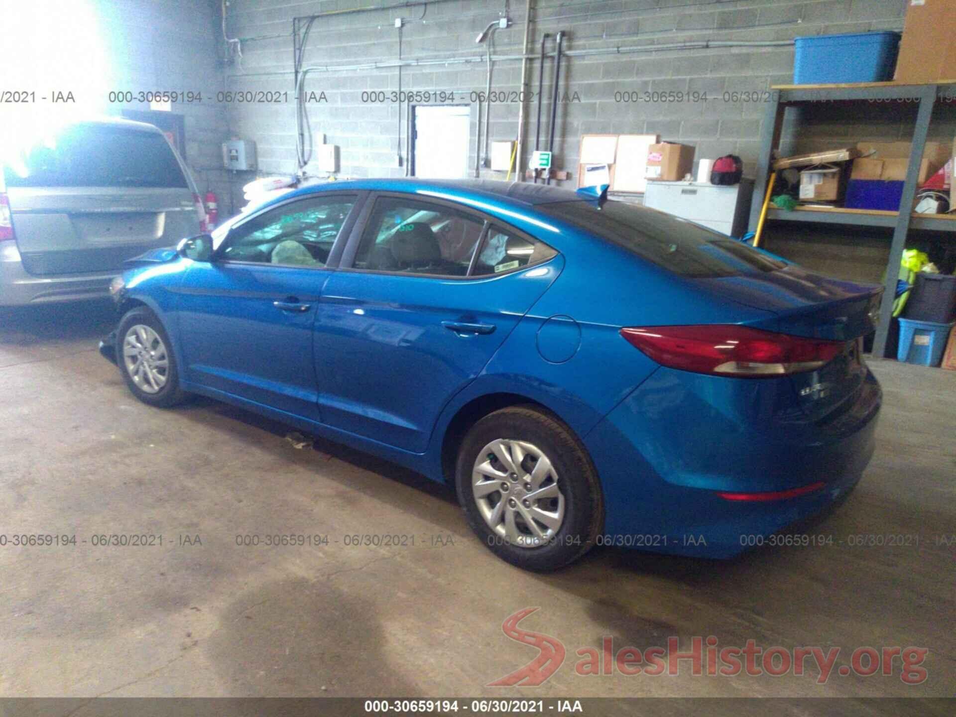 KMHD74LF0HU393194 2017 HYUNDAI ELANTRA