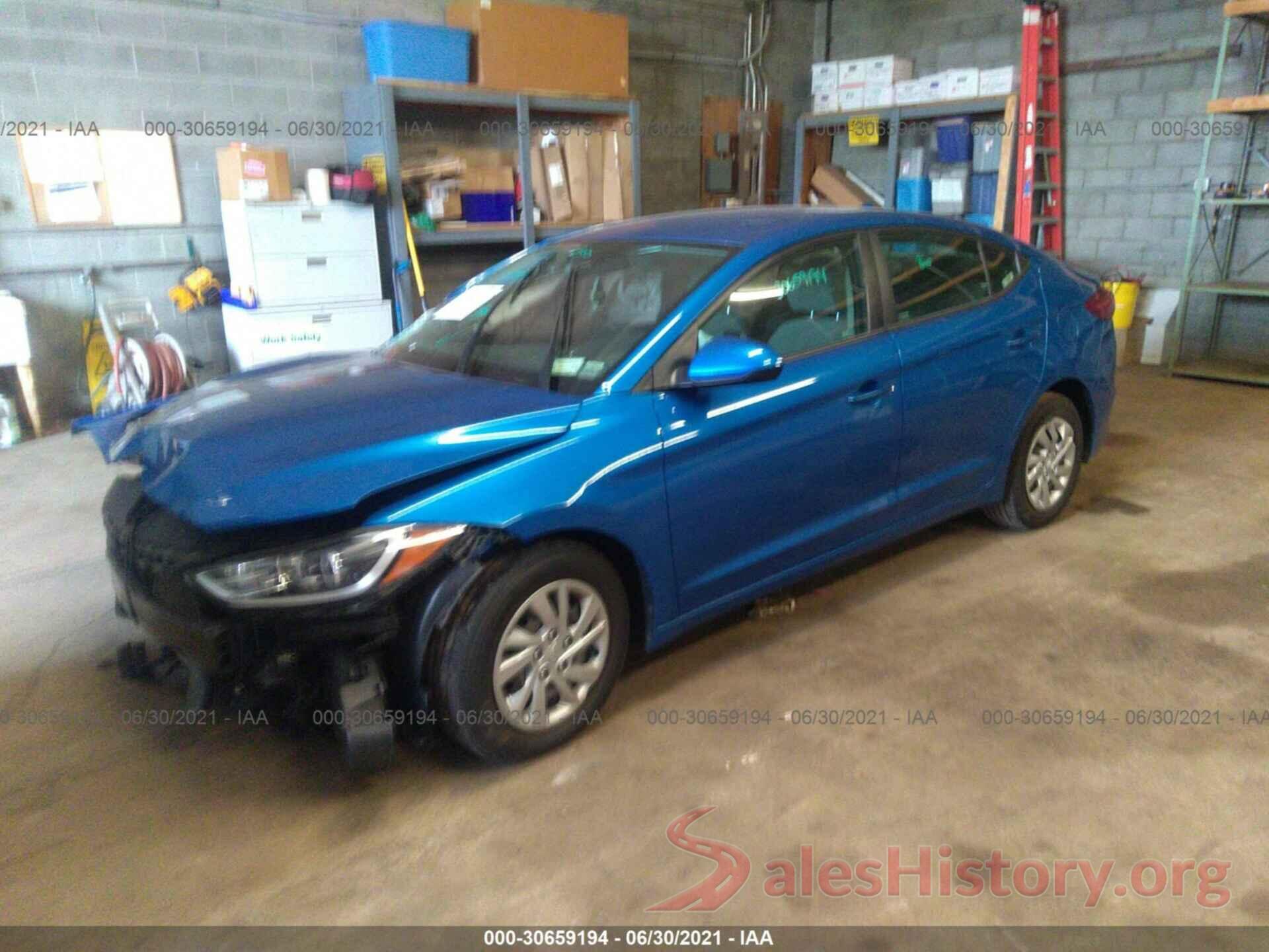 KMHD74LF0HU393194 2017 HYUNDAI ELANTRA