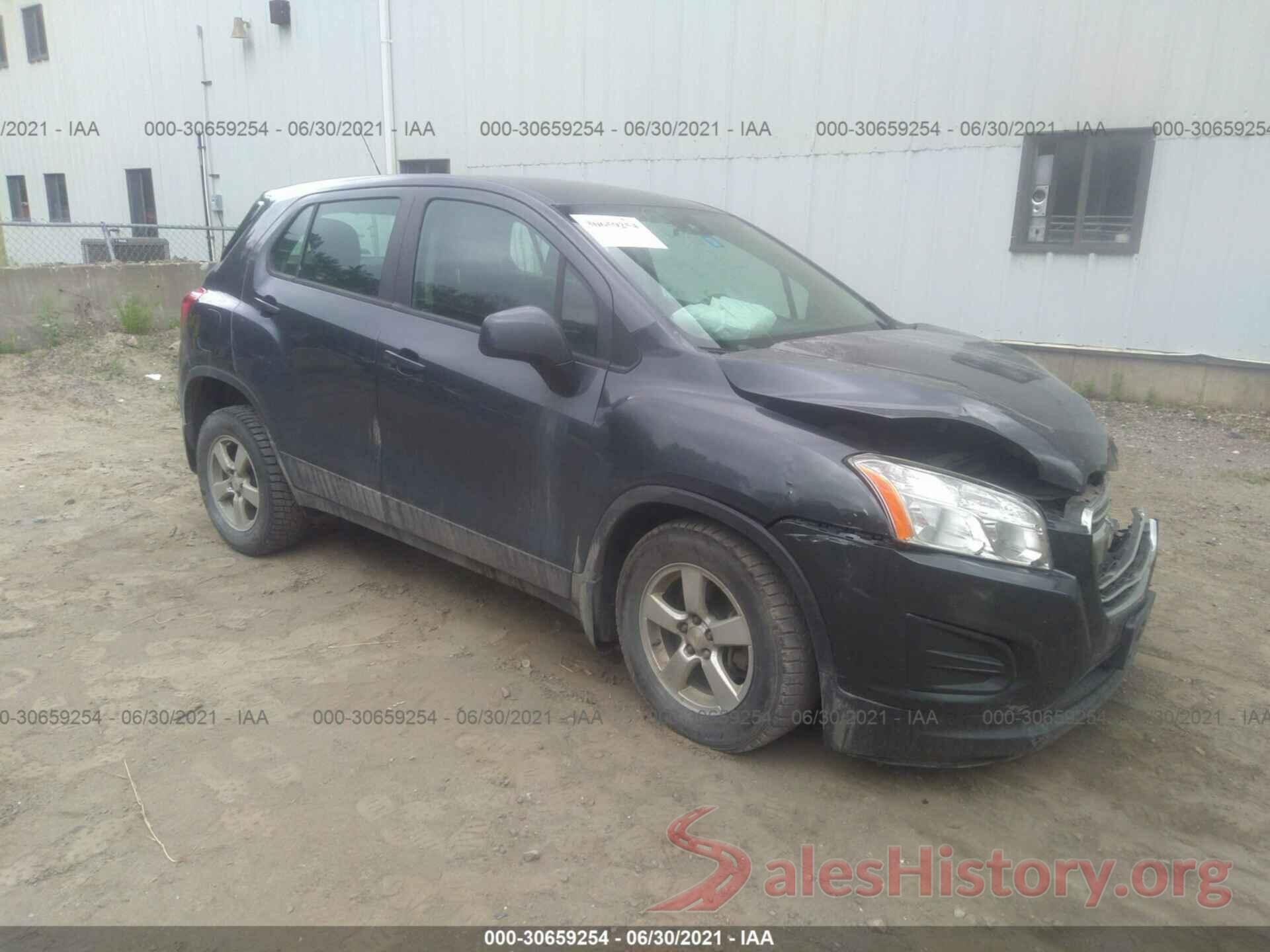 3GNCJNSB9GL244854 2016 CHEVROLET TRAX