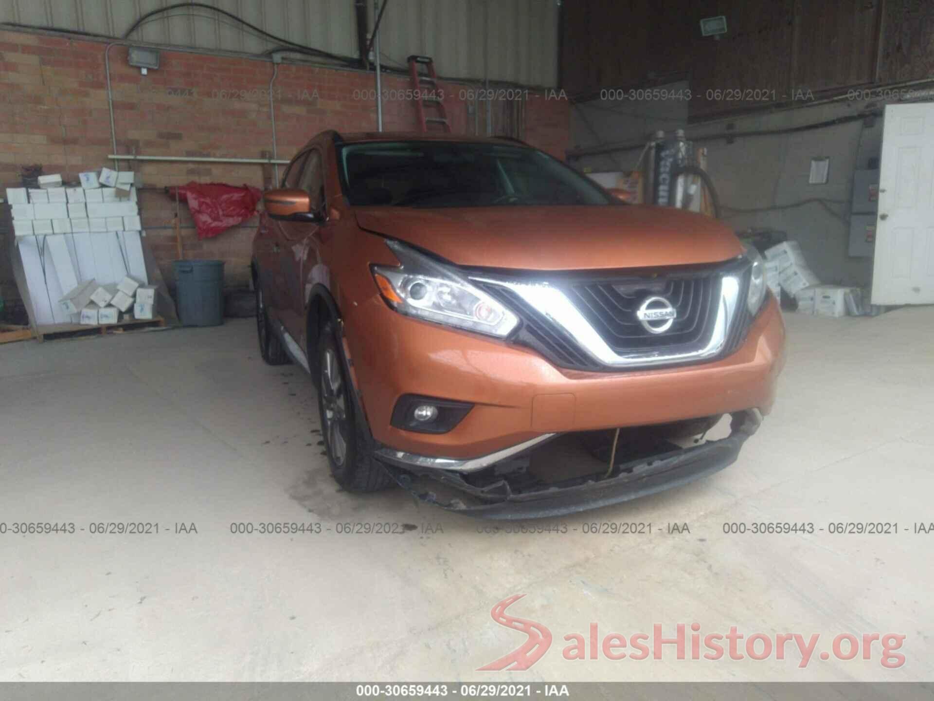 5N1AZ2MG9HN101562 2017 NISSAN MURANO