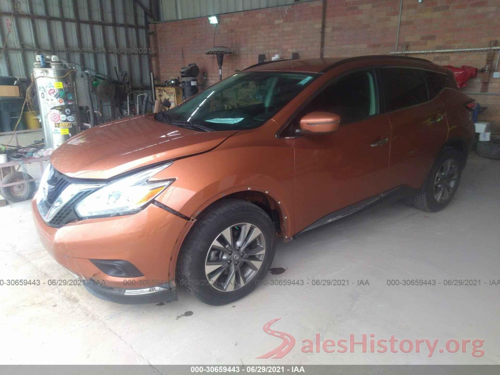 5N1AZ2MG9HN101562 2017 NISSAN MURANO