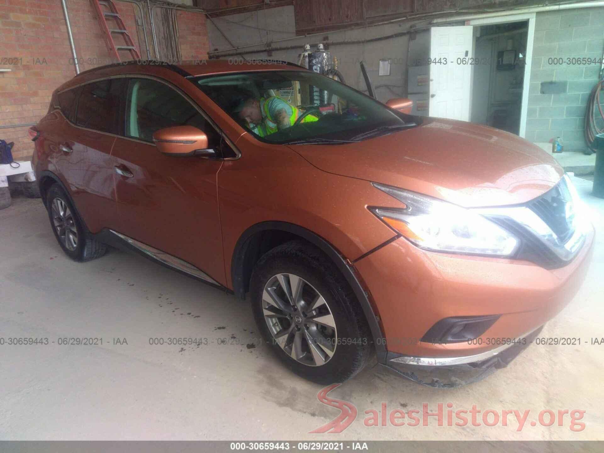 5N1AZ2MG9HN101562 2017 NISSAN MURANO