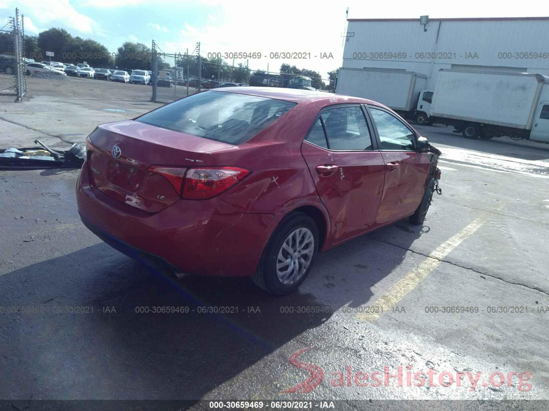 2T1BURHE9KC172750 2019 TOYOTA COROLLA