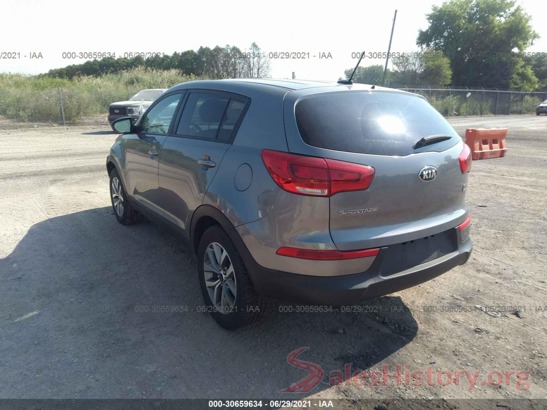 KNDPBCAC9G7857731 2016 KIA SPORTAGE