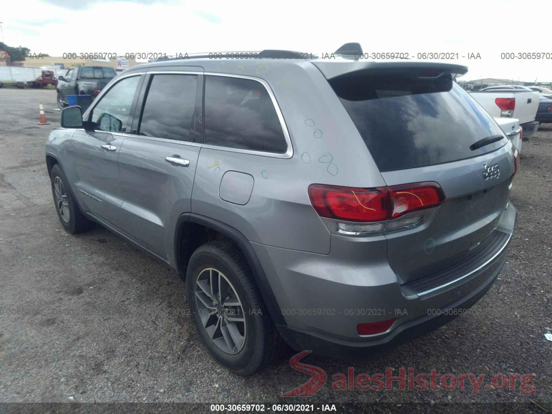 1C4RJEBG2LC305899 2020 JEEP GRAND CHEROKEE