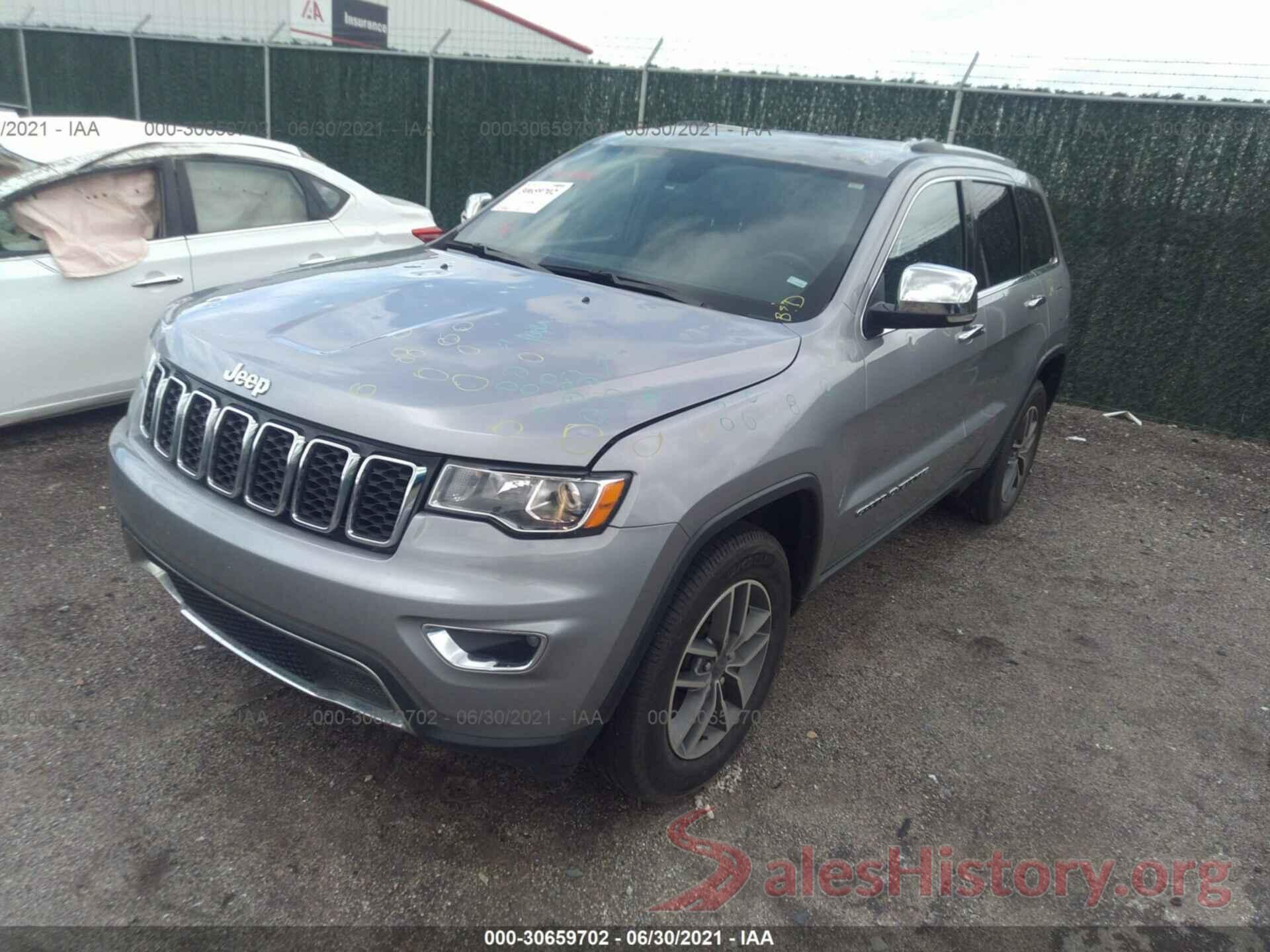 1C4RJEBG2LC305899 2020 JEEP GRAND CHEROKEE