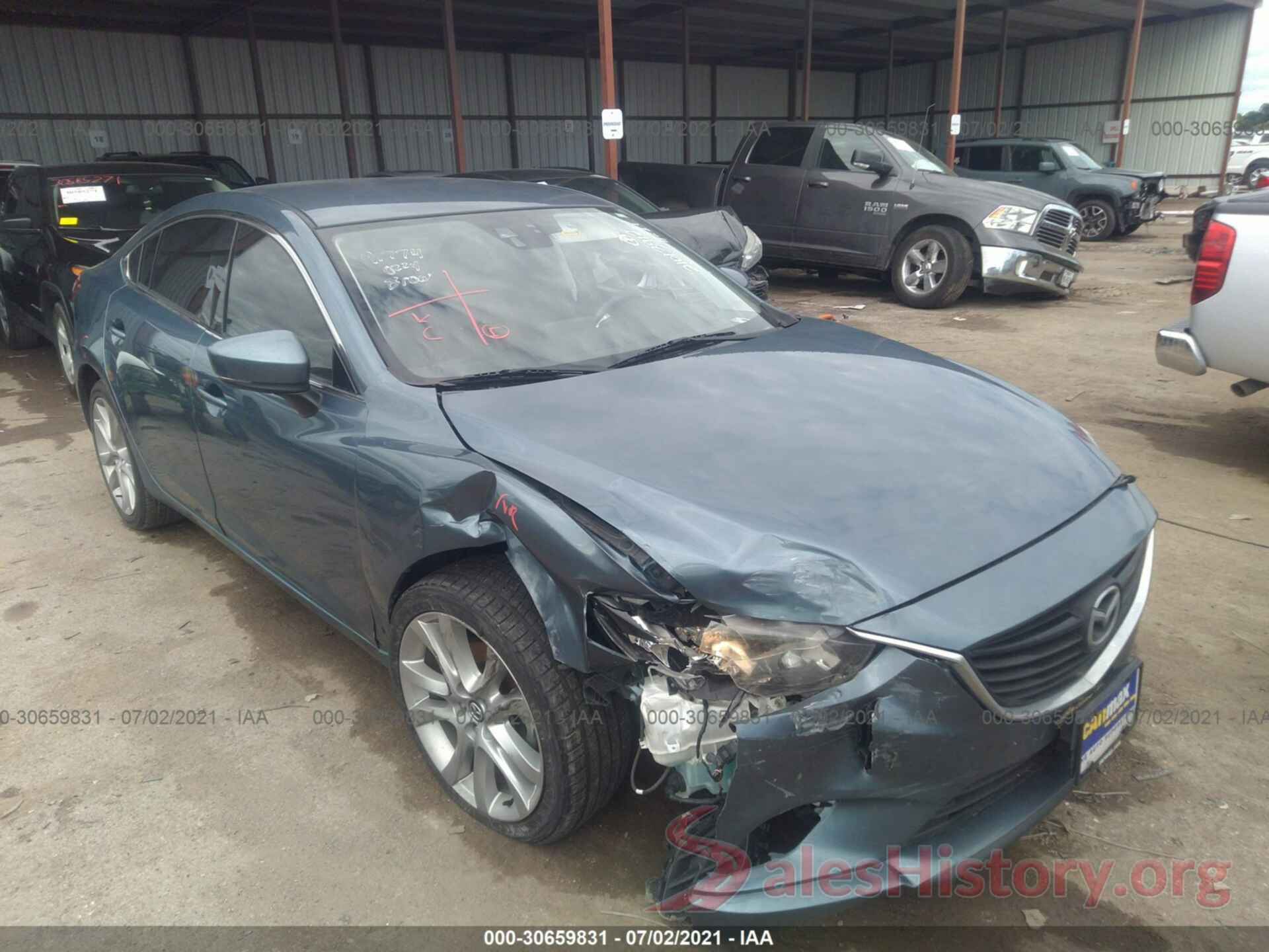 JM1GL1V5XH1126663 2017 MAZDA MAZDA6