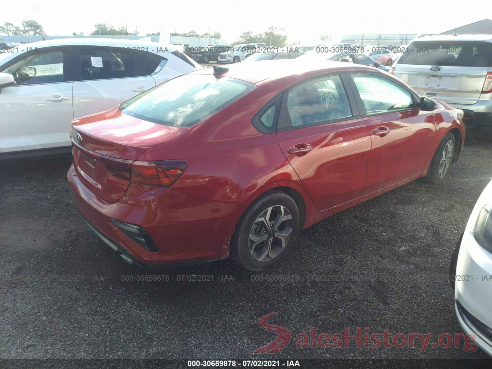 3KPF24ADXME296350 2021 KIA FORTE