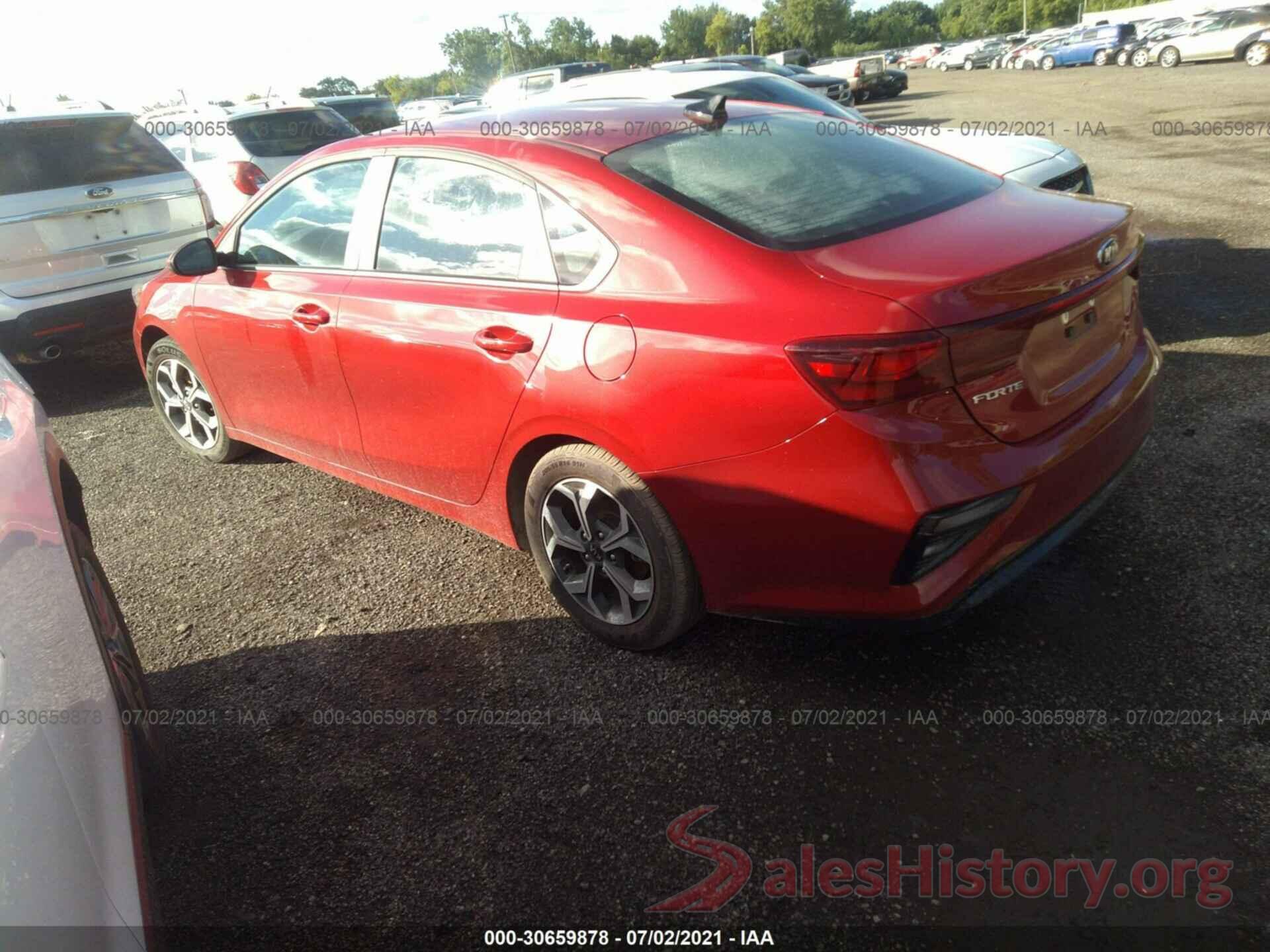 3KPF24ADXME296350 2021 KIA FORTE