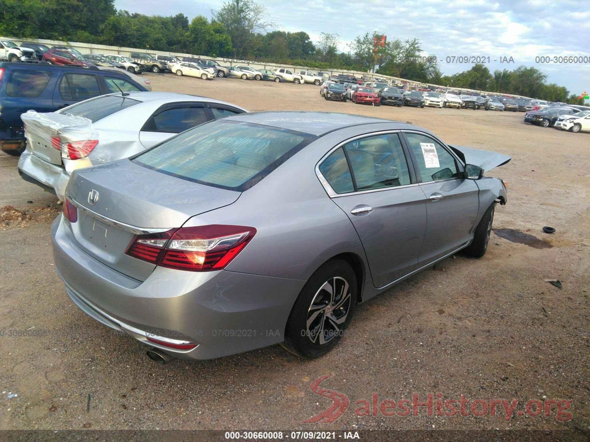 1HGCR2F38GA224834 2016 HONDA ACCORD SEDAN