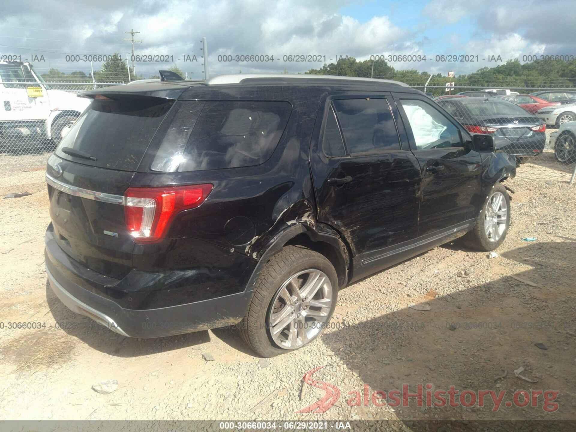 1FM5K8D85GGD24900 2016 FORD EXPLORER