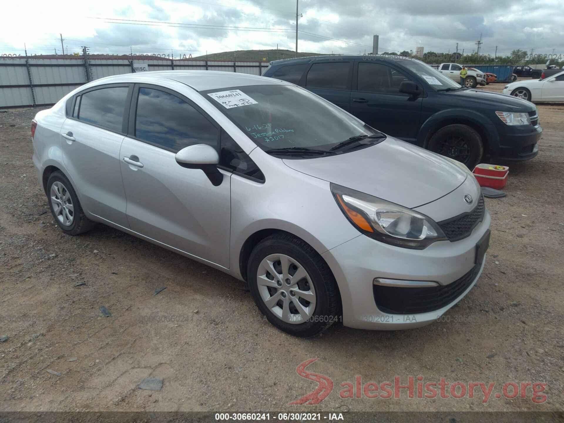 KNADM4A31G6691677 2016 KIA RIO