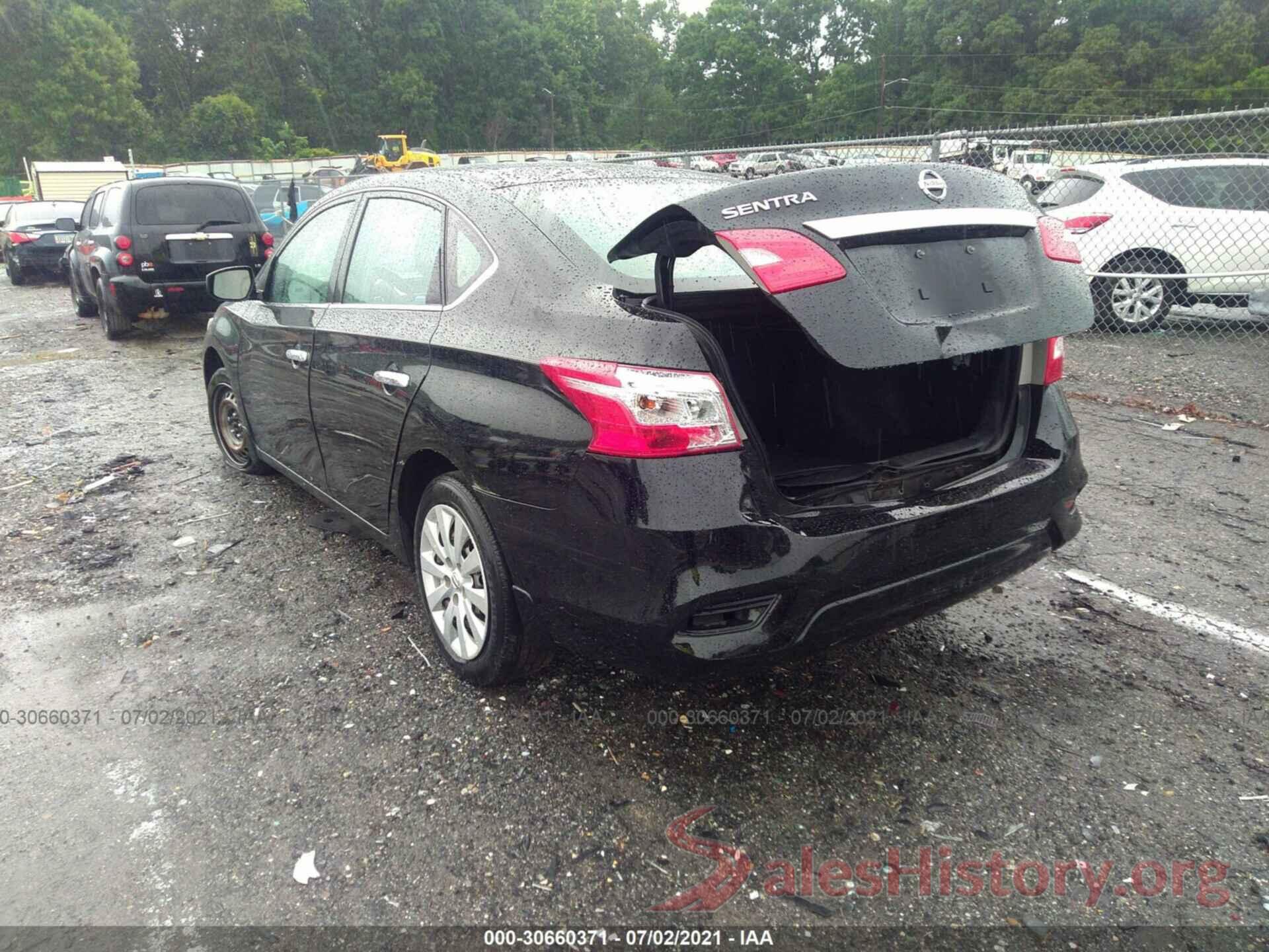 3N1AB7AP2HY406238 2017 NISSAN SENTRA