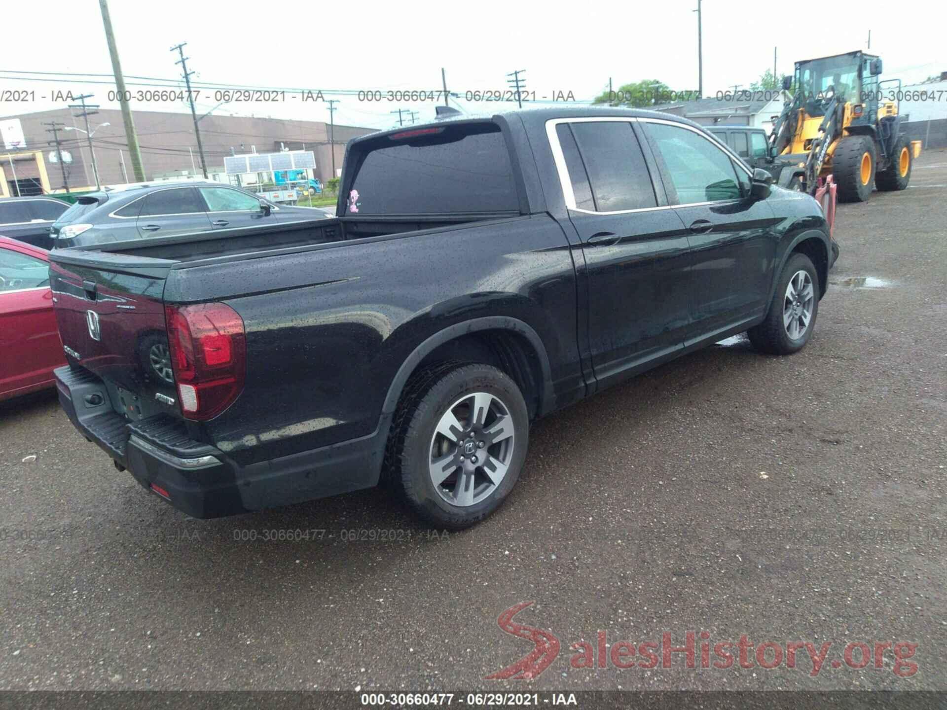 5FPYK3F59HB013402 2017 HONDA RIDGELINE