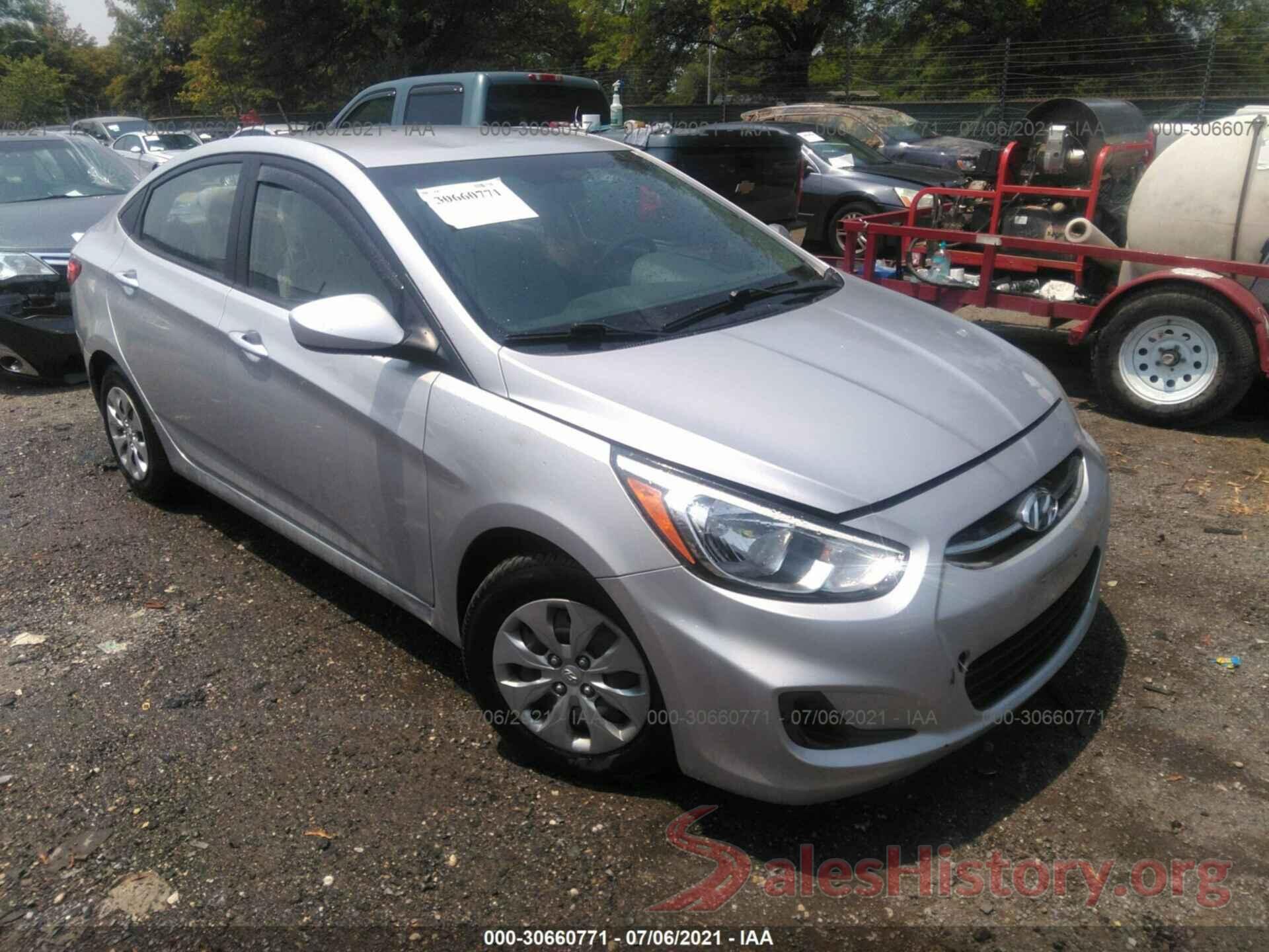 KMHCT4AE9HU310007 2017 HYUNDAI ACCENT