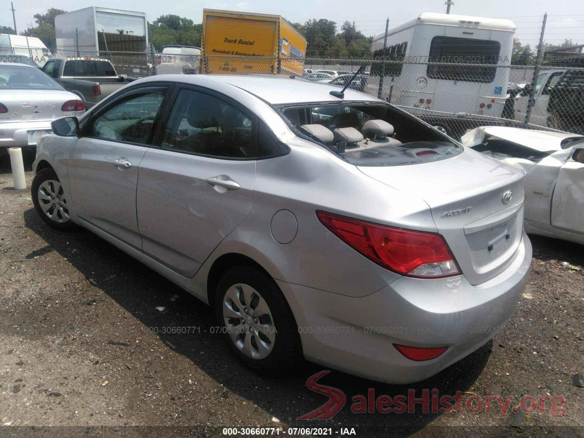 KMHCT4AE9HU310007 2017 HYUNDAI ACCENT