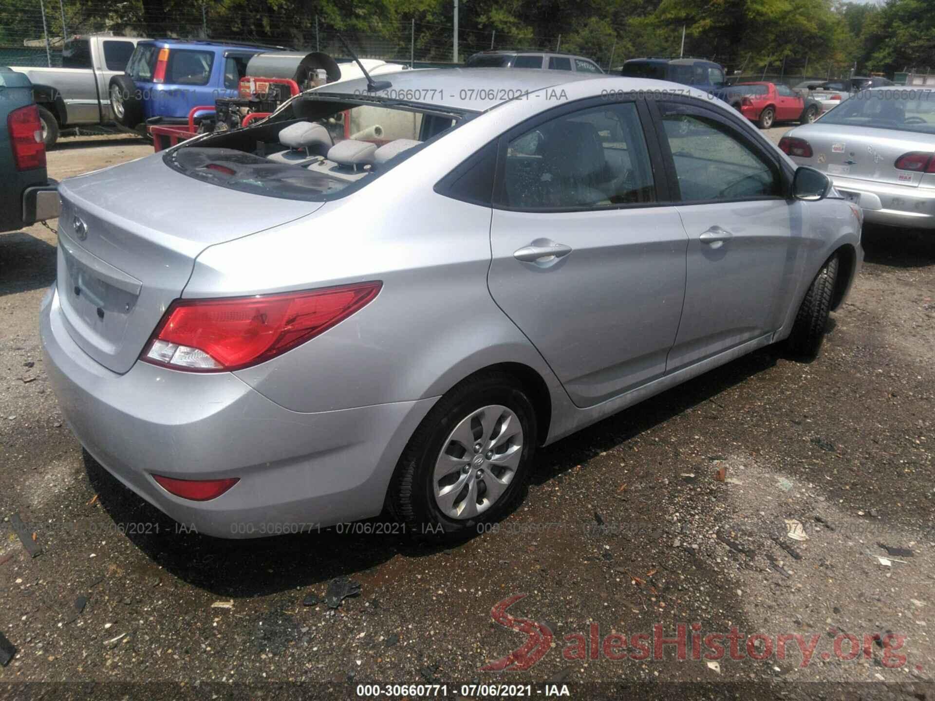 KMHCT4AE9HU310007 2017 HYUNDAI ACCENT