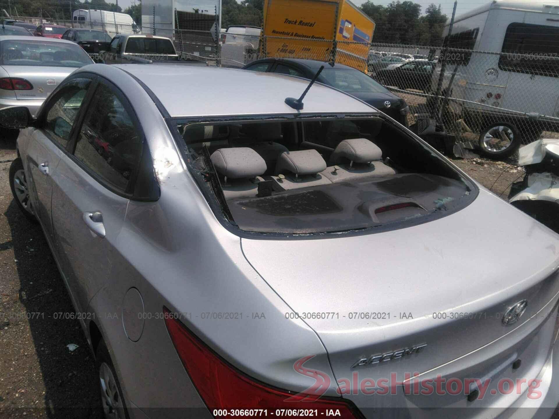 KMHCT4AE9HU310007 2017 HYUNDAI ACCENT