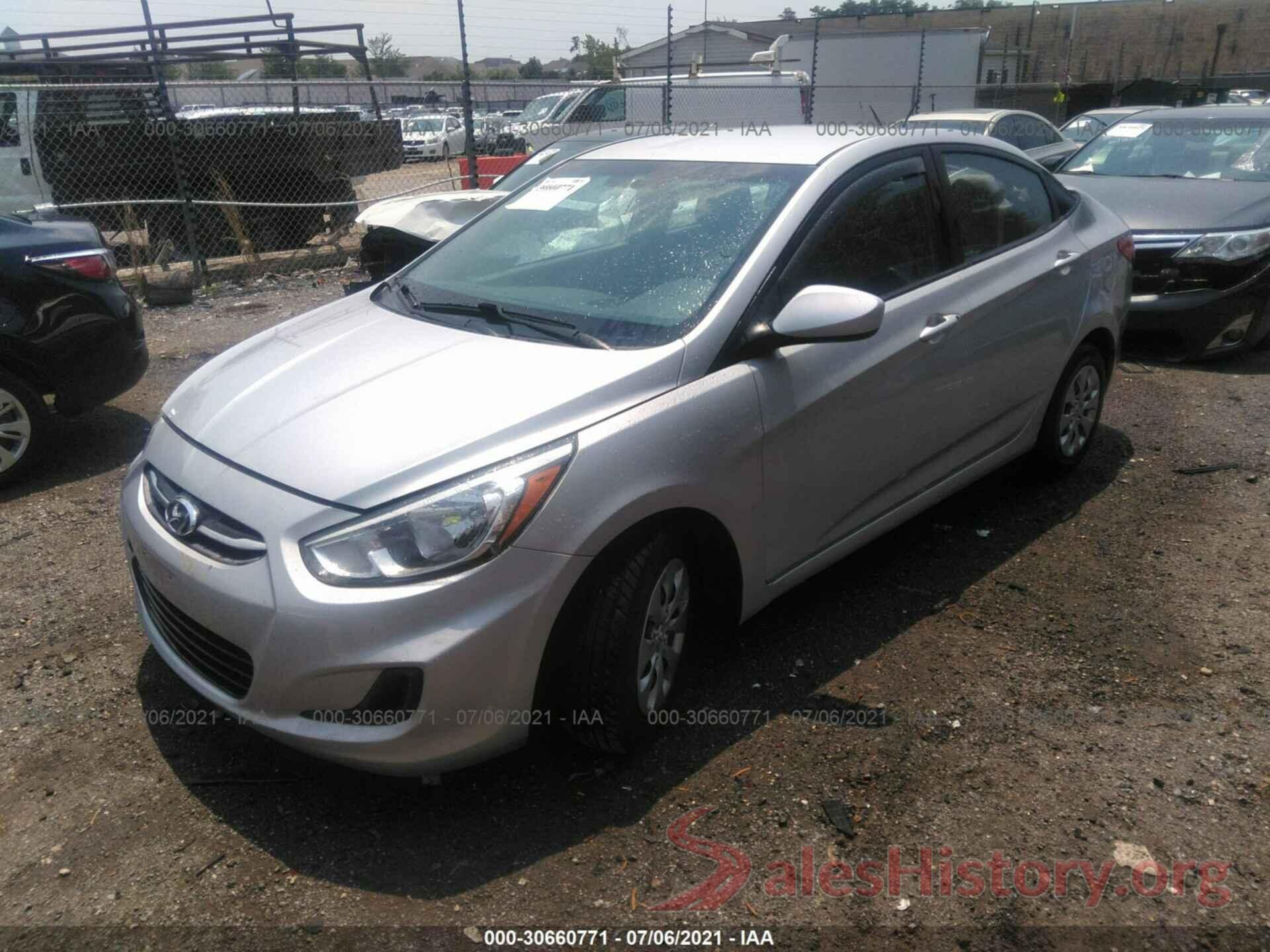 KMHCT4AE9HU310007 2017 HYUNDAI ACCENT