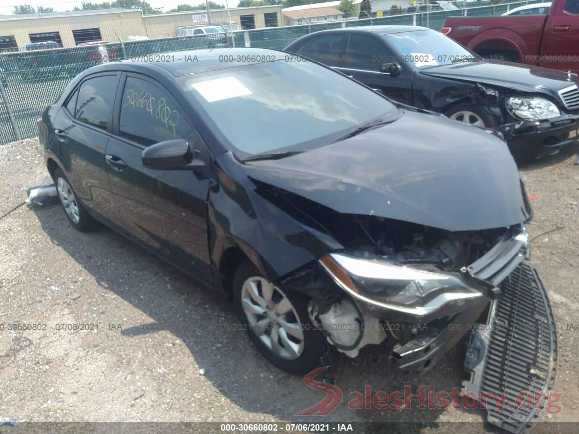 5YFBURHE7GP467675 2016 TOYOTA COROLLA