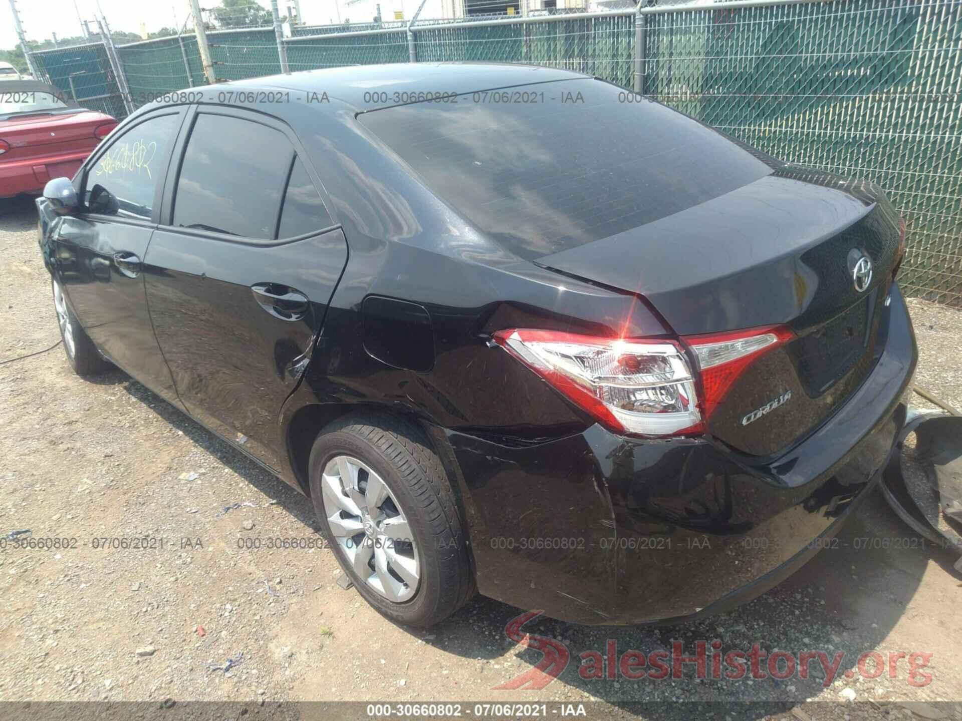 5YFBURHE7GP467675 2016 TOYOTA COROLLA