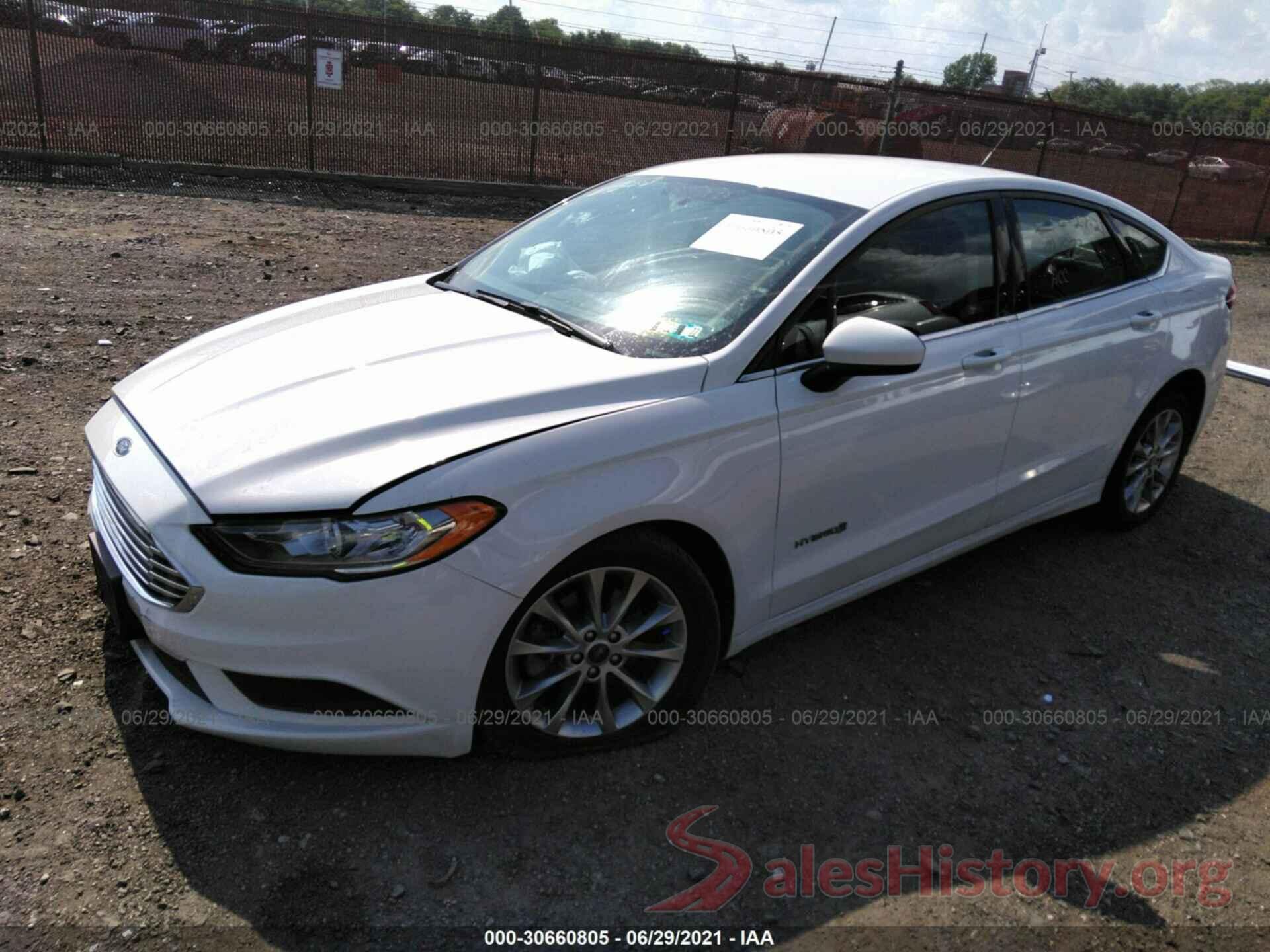 3FA6P0LU3HR344427 2017 FORD FUSION