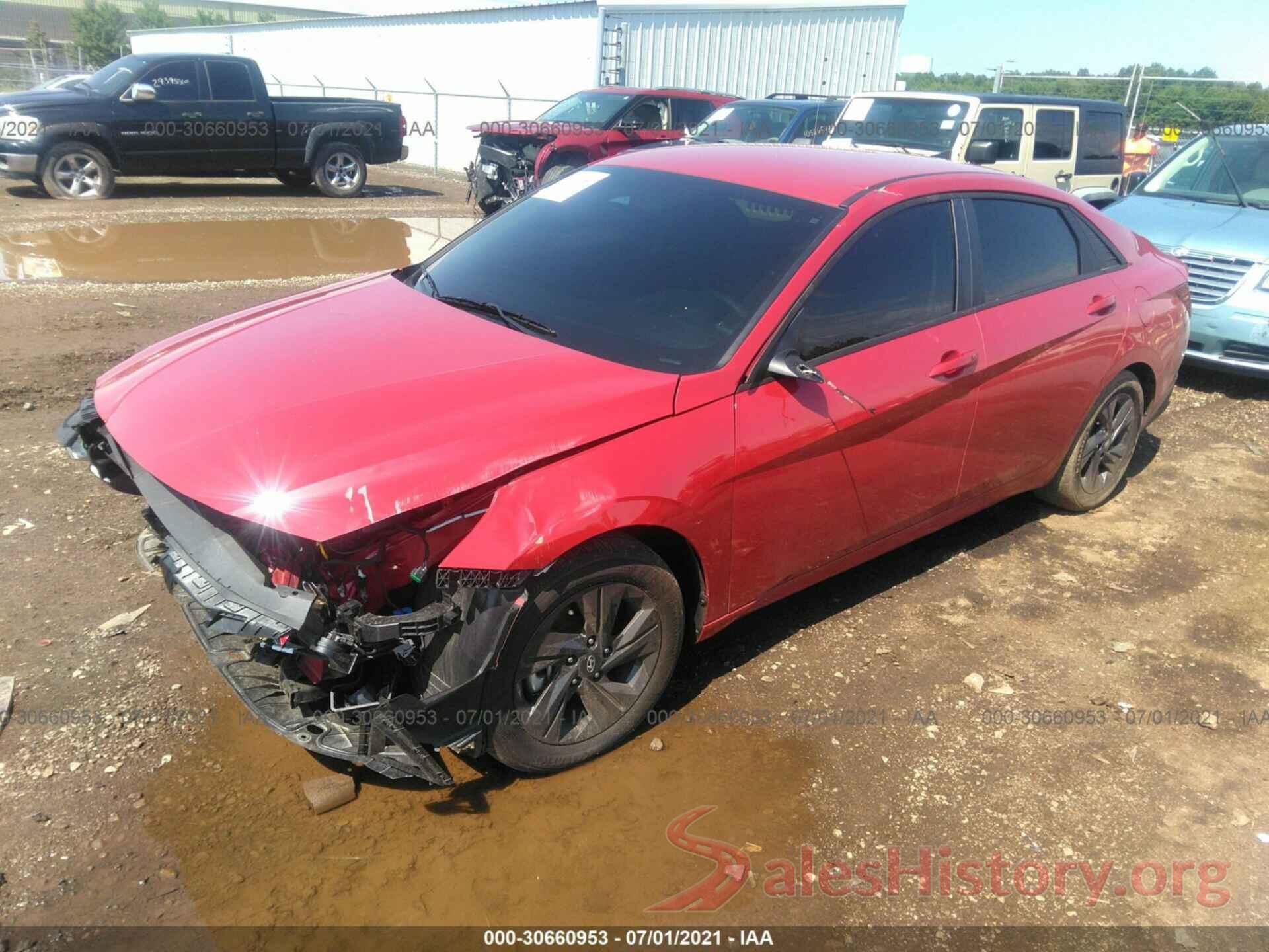 5NPLM4AG1MH002028 2021 HYUNDAI ELANTRA