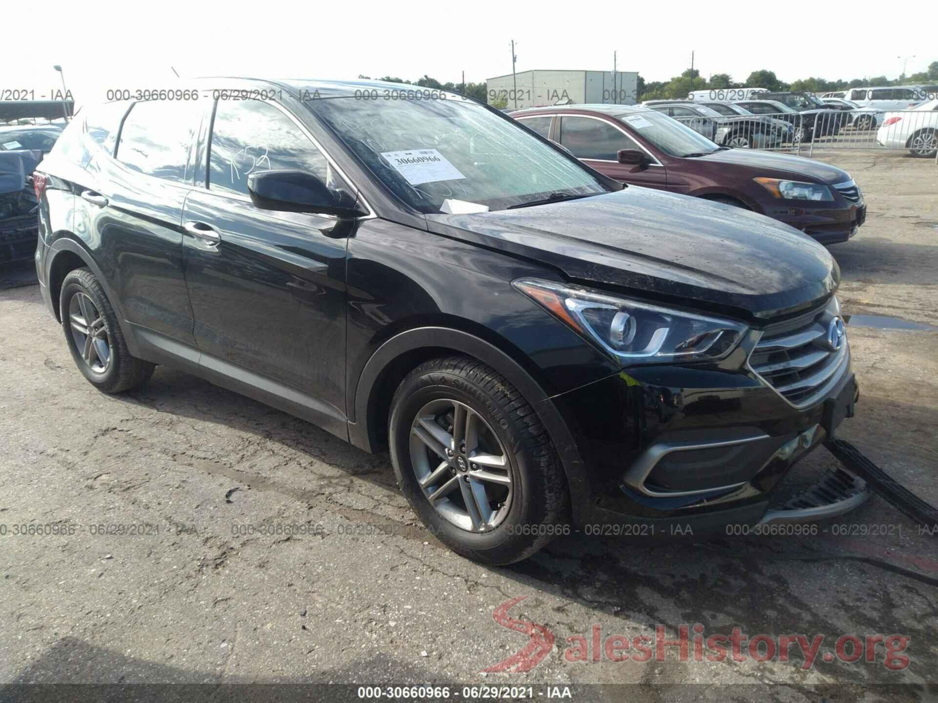 5NMZTDLB7JH053332 2018 HYUNDAI SANTA FE SPORT