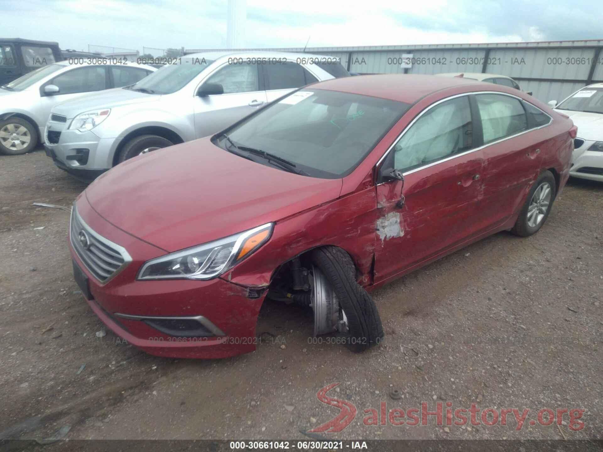 5NPE24AF8HH515739 2017 HYUNDAI SONATA