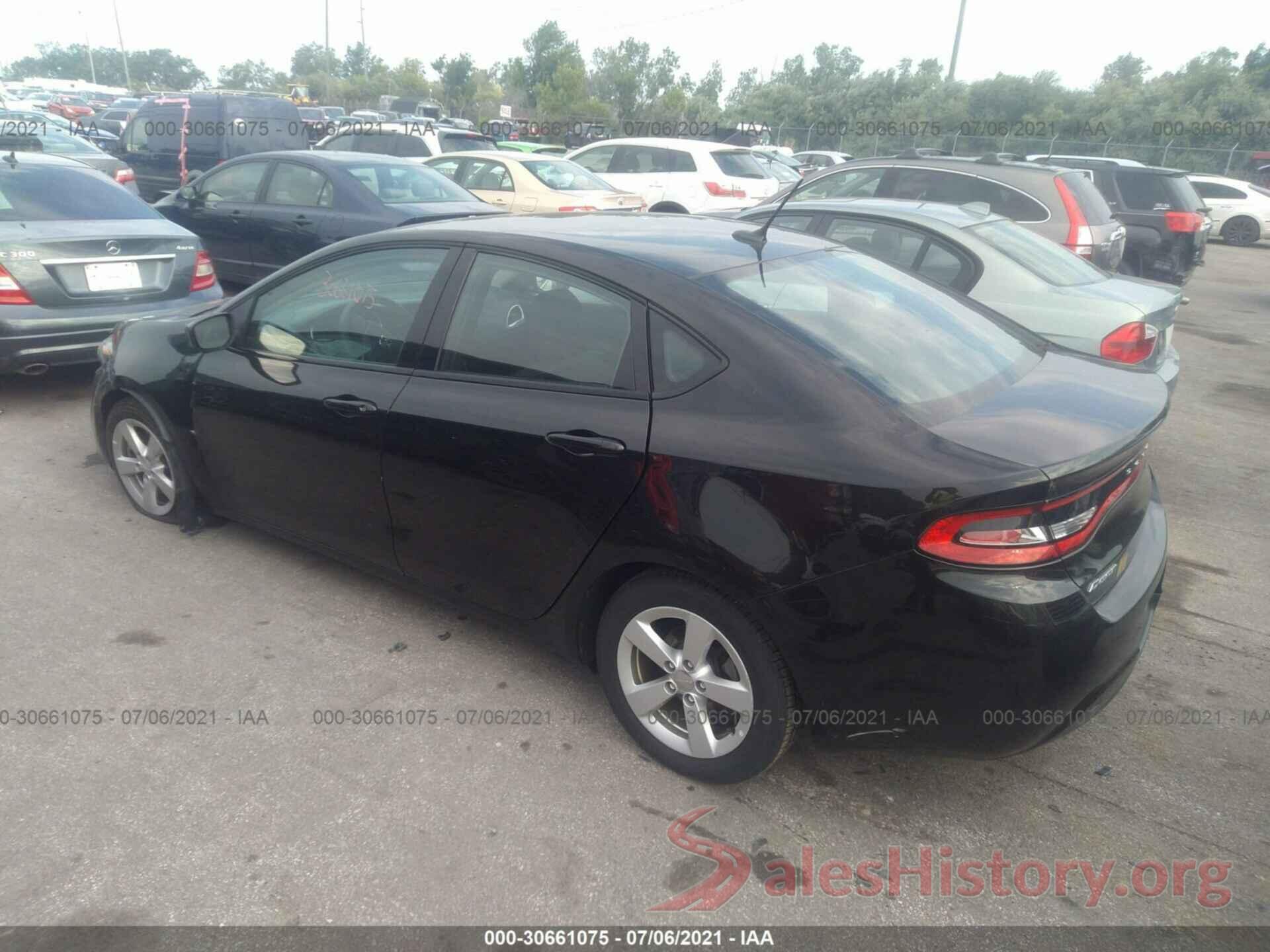 1C3CDFBB8GD739840 2016 DODGE DART