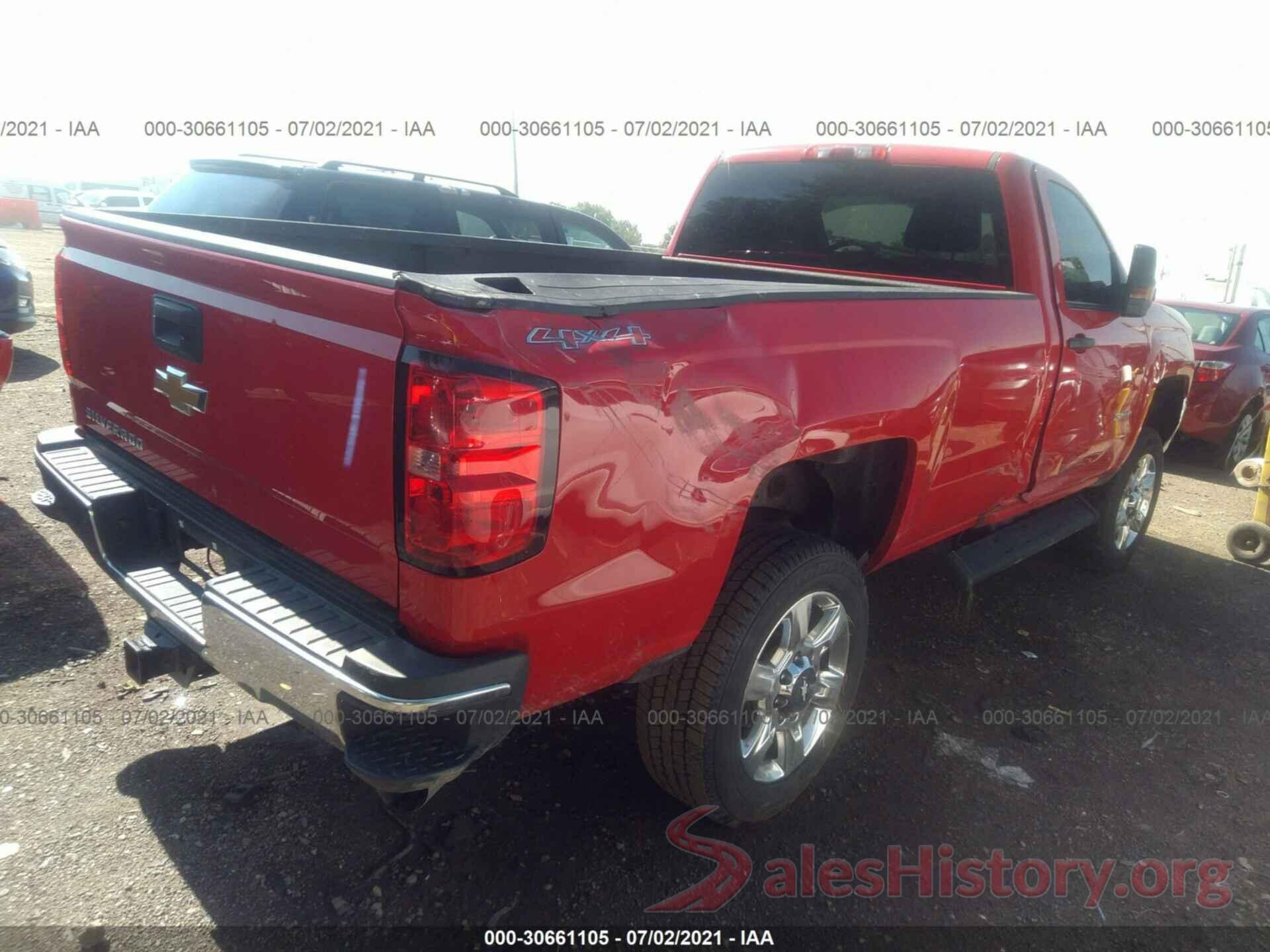 1GC0KUEY9HZ332901 2017 CHEVROLET SILVERADO 2500HD