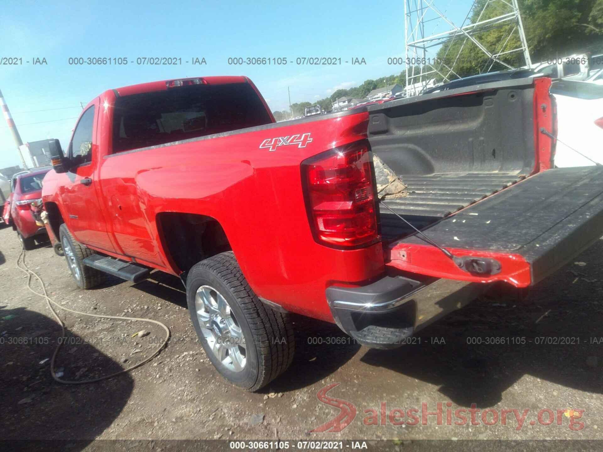 1GC0KUEY9HZ332901 2017 CHEVROLET SILVERADO 2500HD