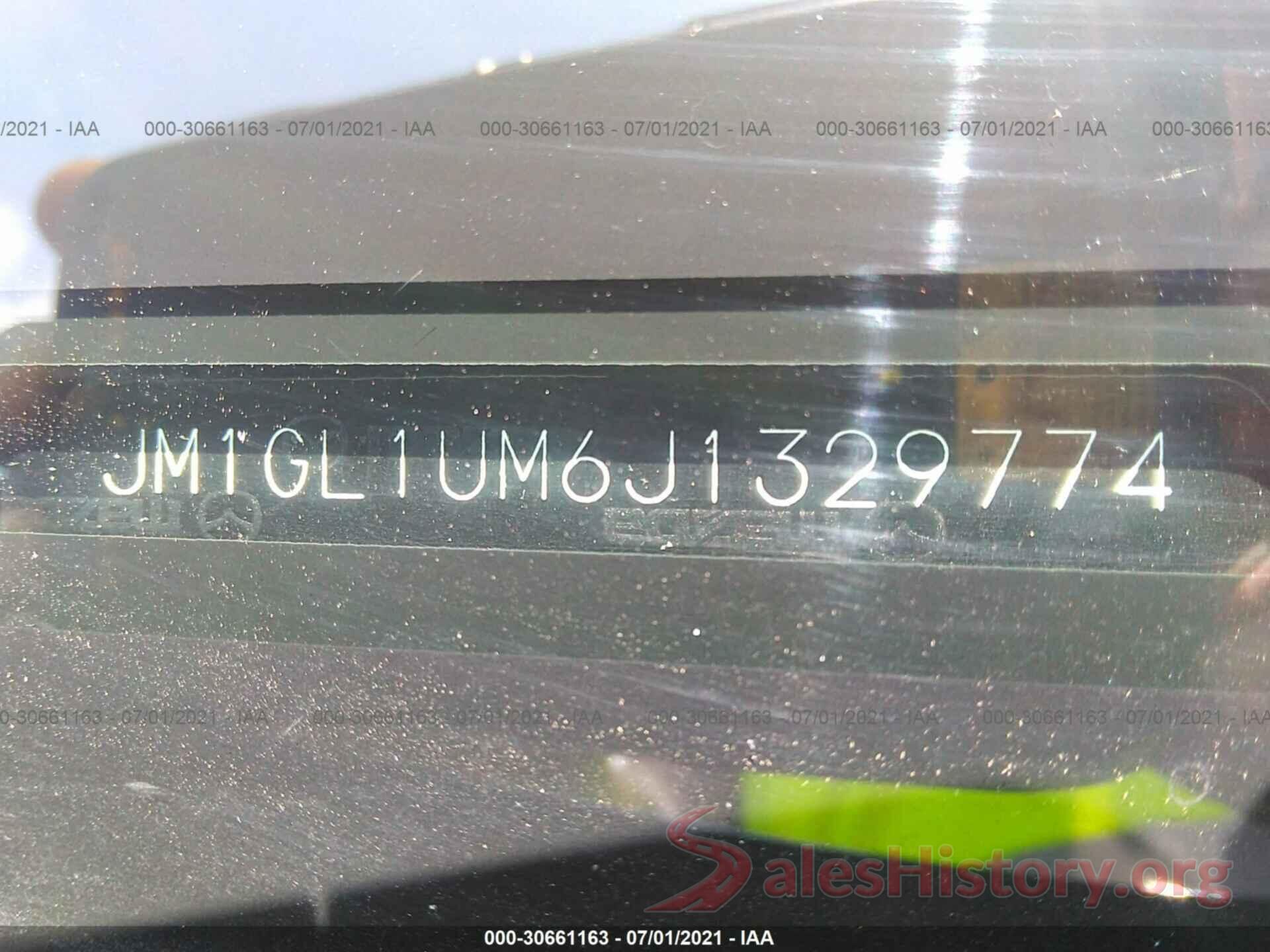 JM1GL1UM6J1329774 2018 MAZDA MAZDA6