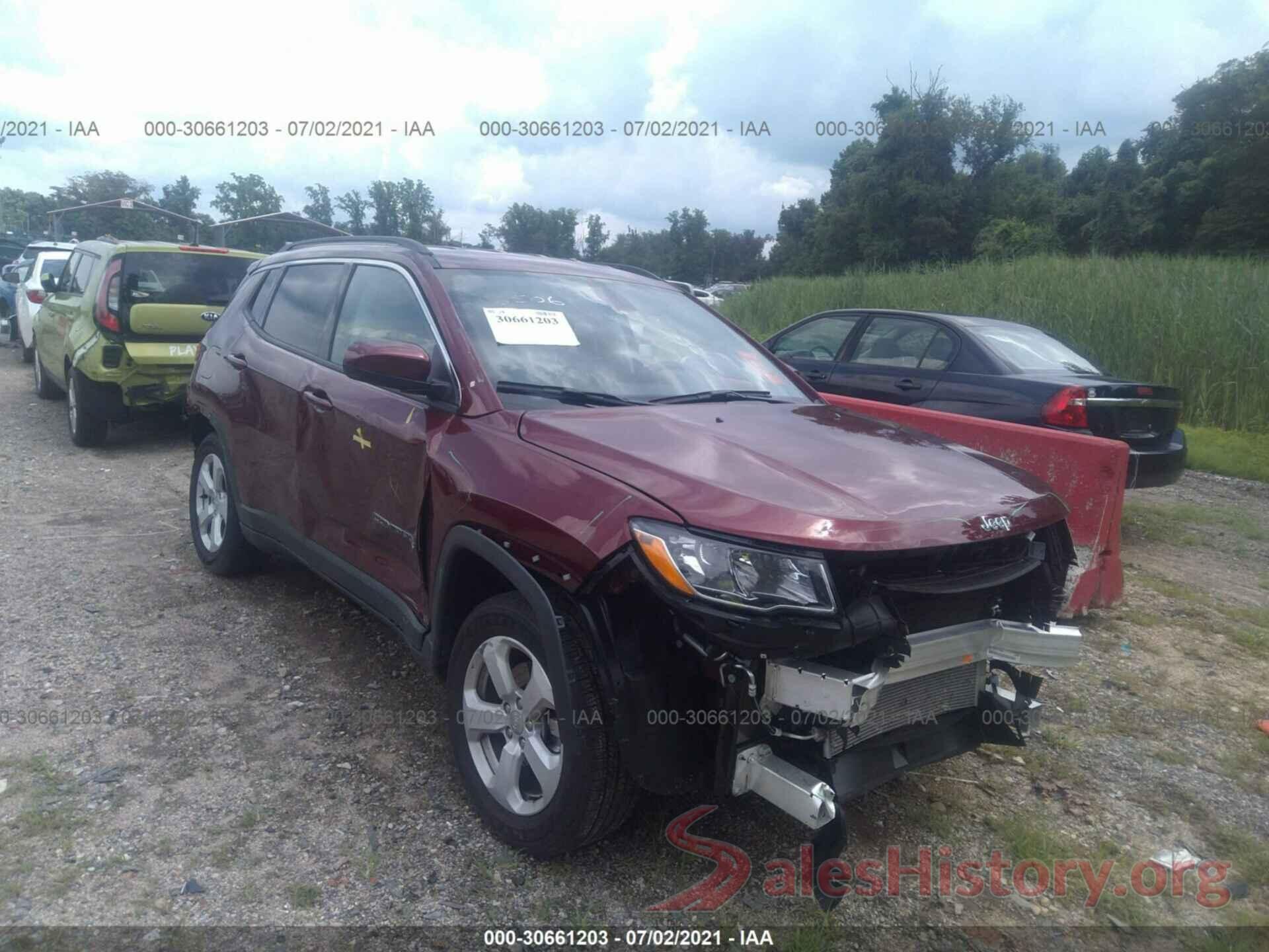 3C4NJDBB8MT566506 2021 JEEP COMPASS