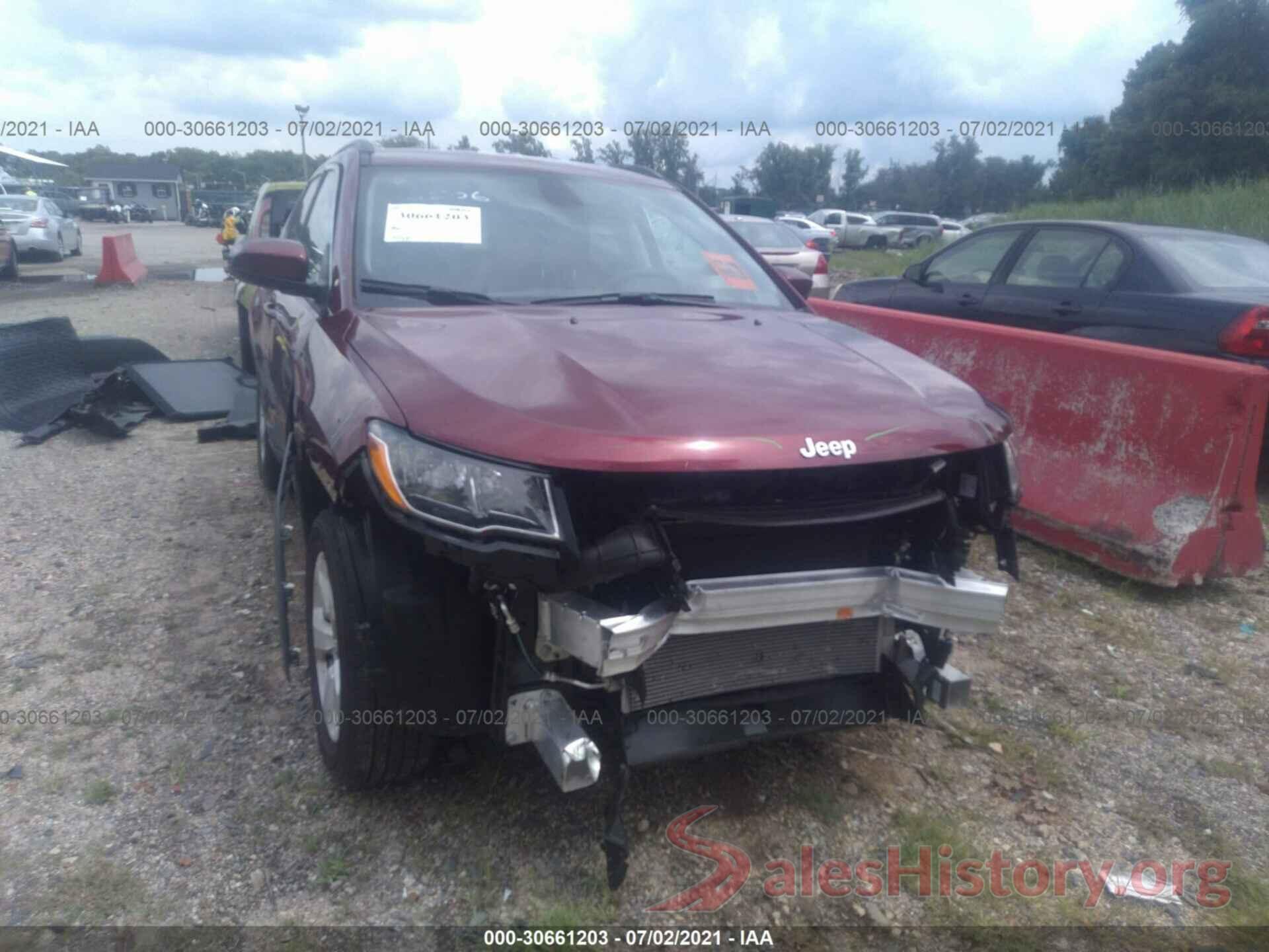 3C4NJDBB8MT566506 2021 JEEP COMPASS