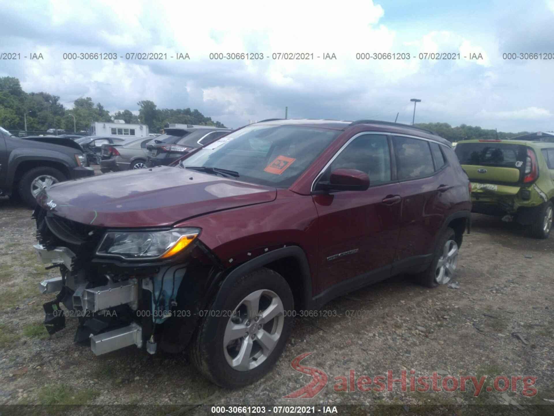 3C4NJDBB8MT566506 2021 JEEP COMPASS