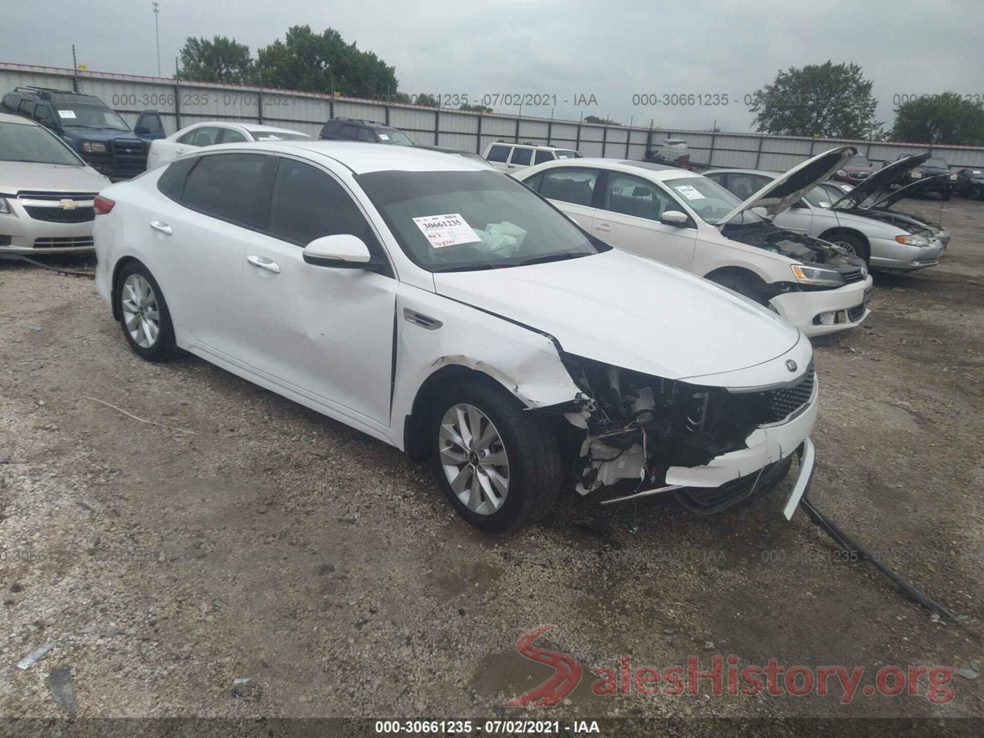 5XXGU4L30GG101774 2016 KIA OPTIMA