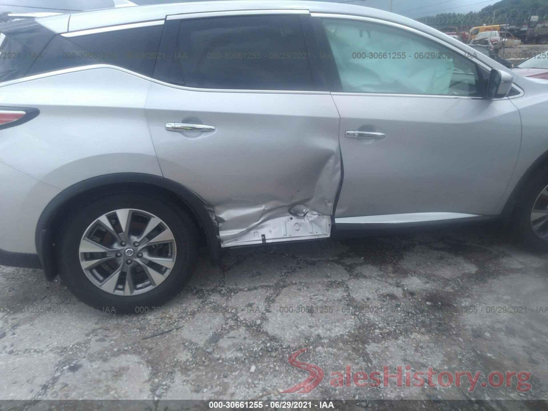 5N1AZ2MH4JN125489 2018 NISSAN MURANO