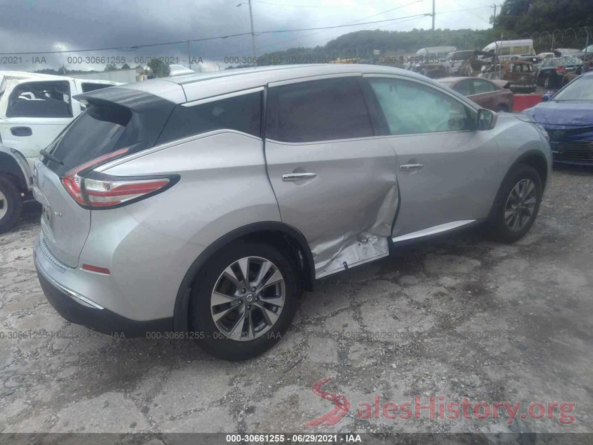 5N1AZ2MH4JN125489 2018 NISSAN MURANO