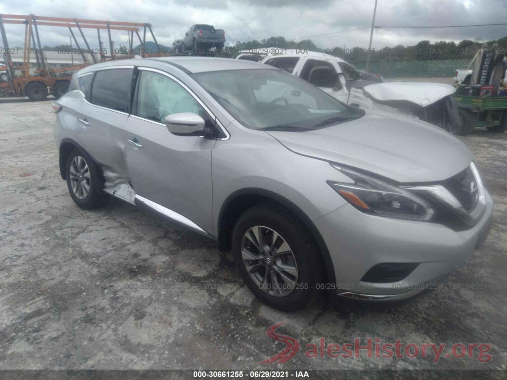 5N1AZ2MH4JN125489 2018 NISSAN MURANO