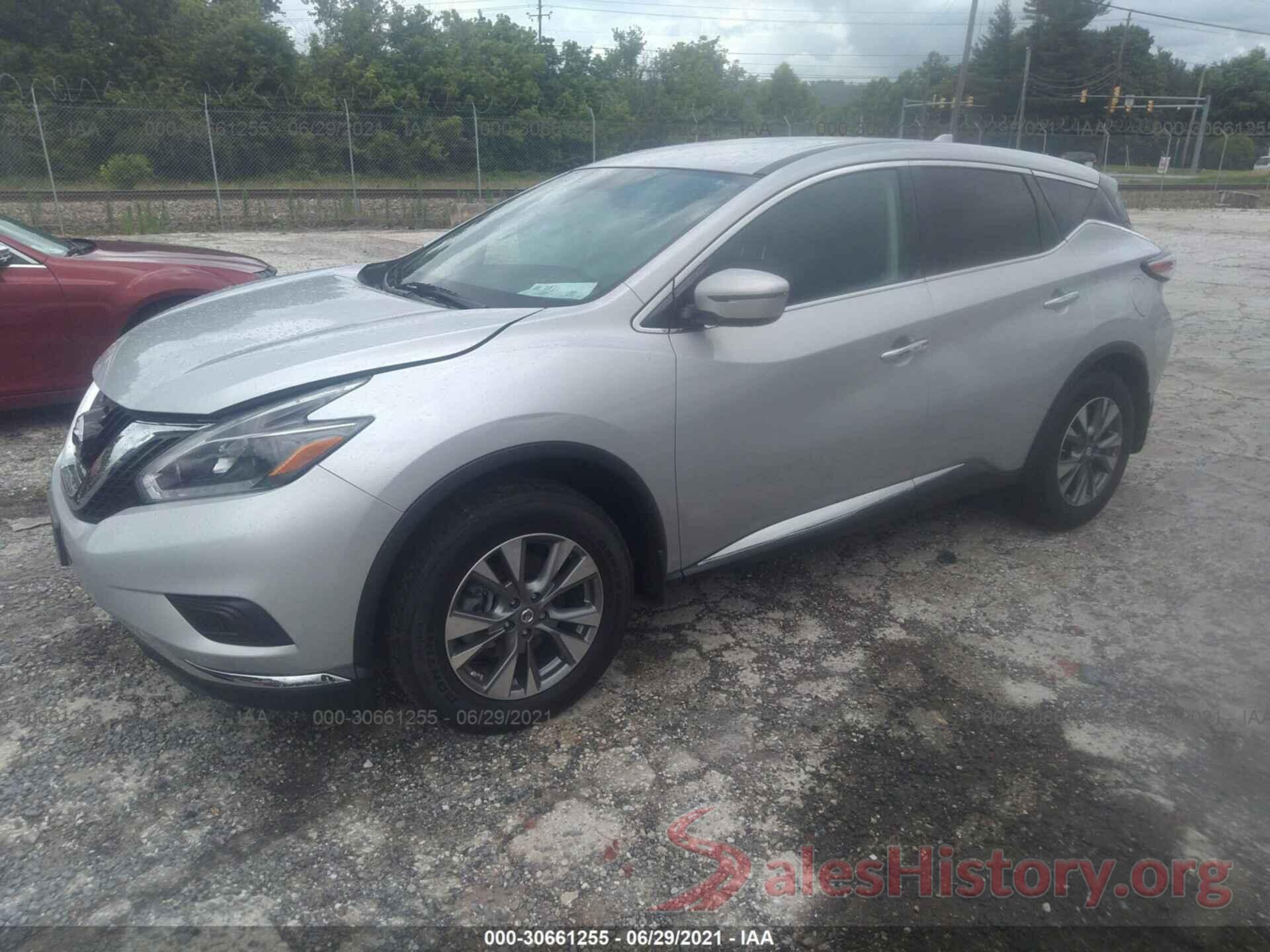 5N1AZ2MH4JN125489 2018 NISSAN MURANO