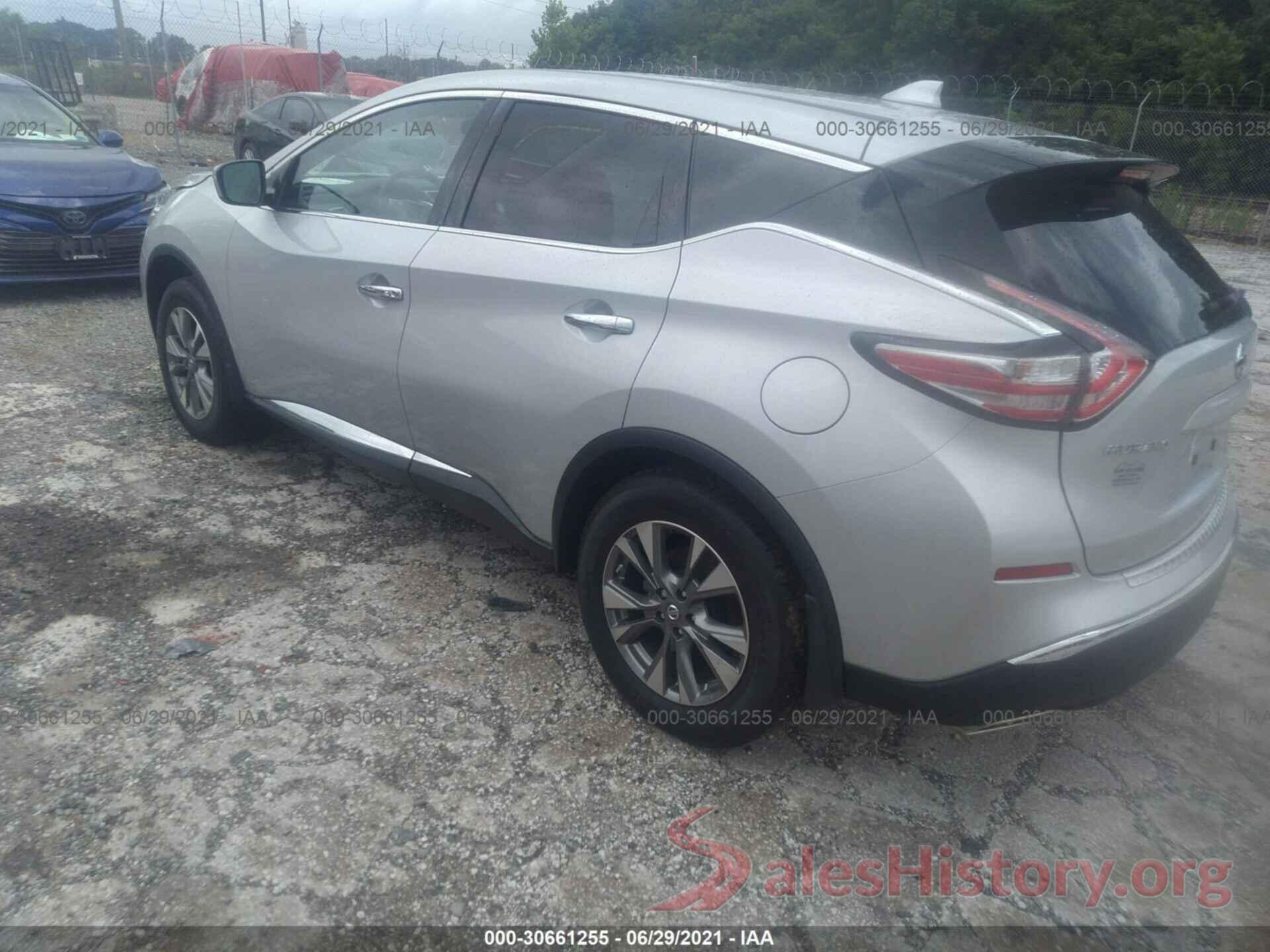 5N1AZ2MH4JN125489 2018 NISSAN MURANO